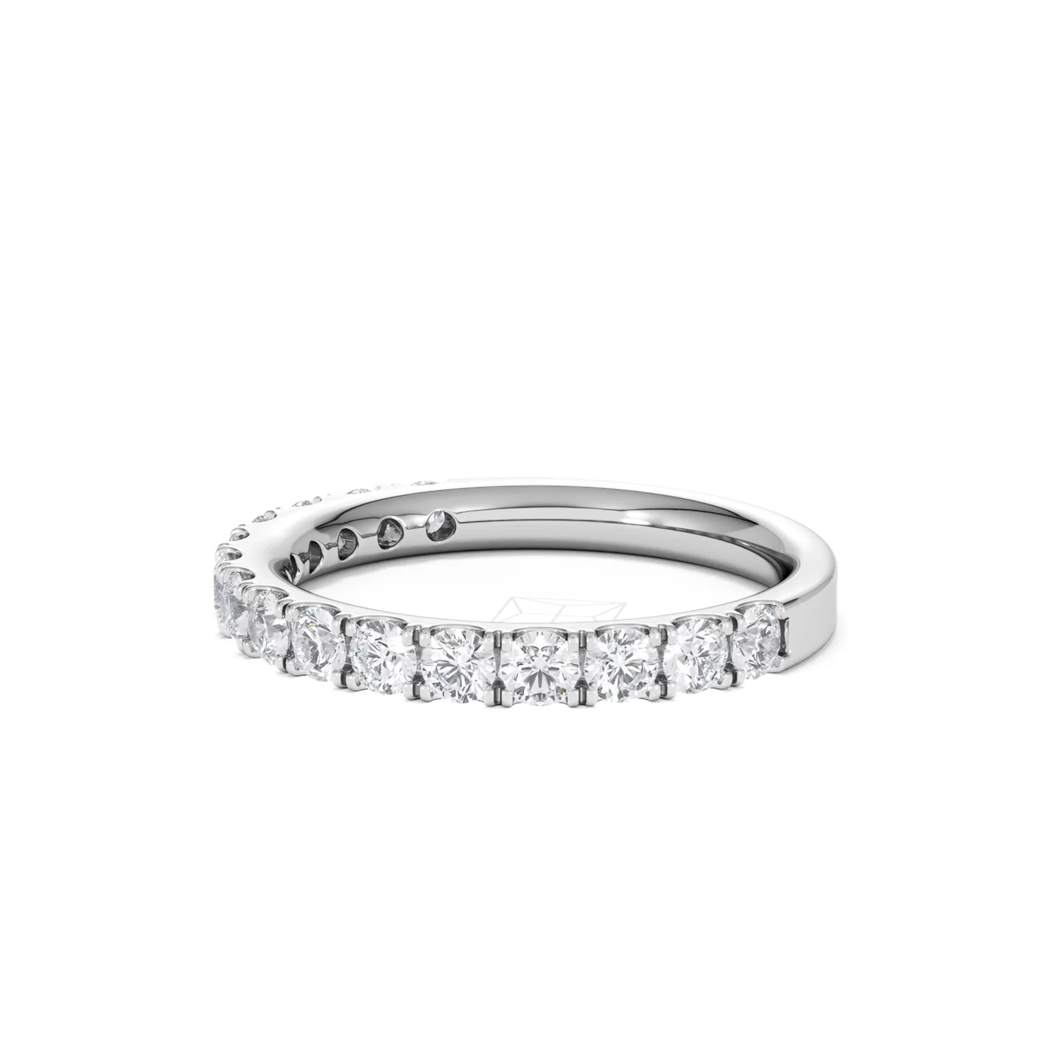 15 Stone Chloe 18K White Gold Lab Diamond Eternity Ring 1.00ct G/Vs - Image 77