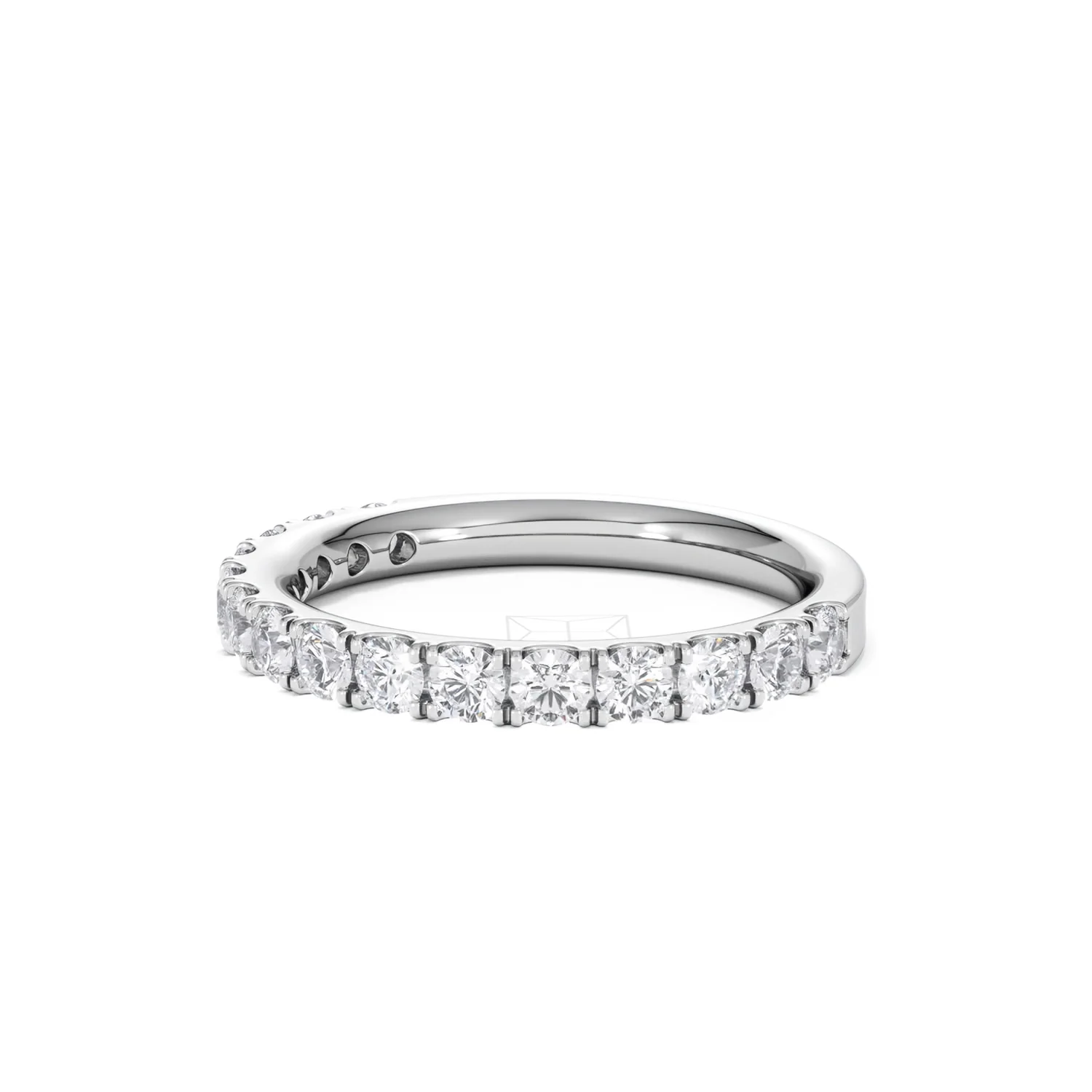 15 Stone Chloe 18K White Gold Lab Diamond Eternity Ring 1.00ct G/Vs - Image 80