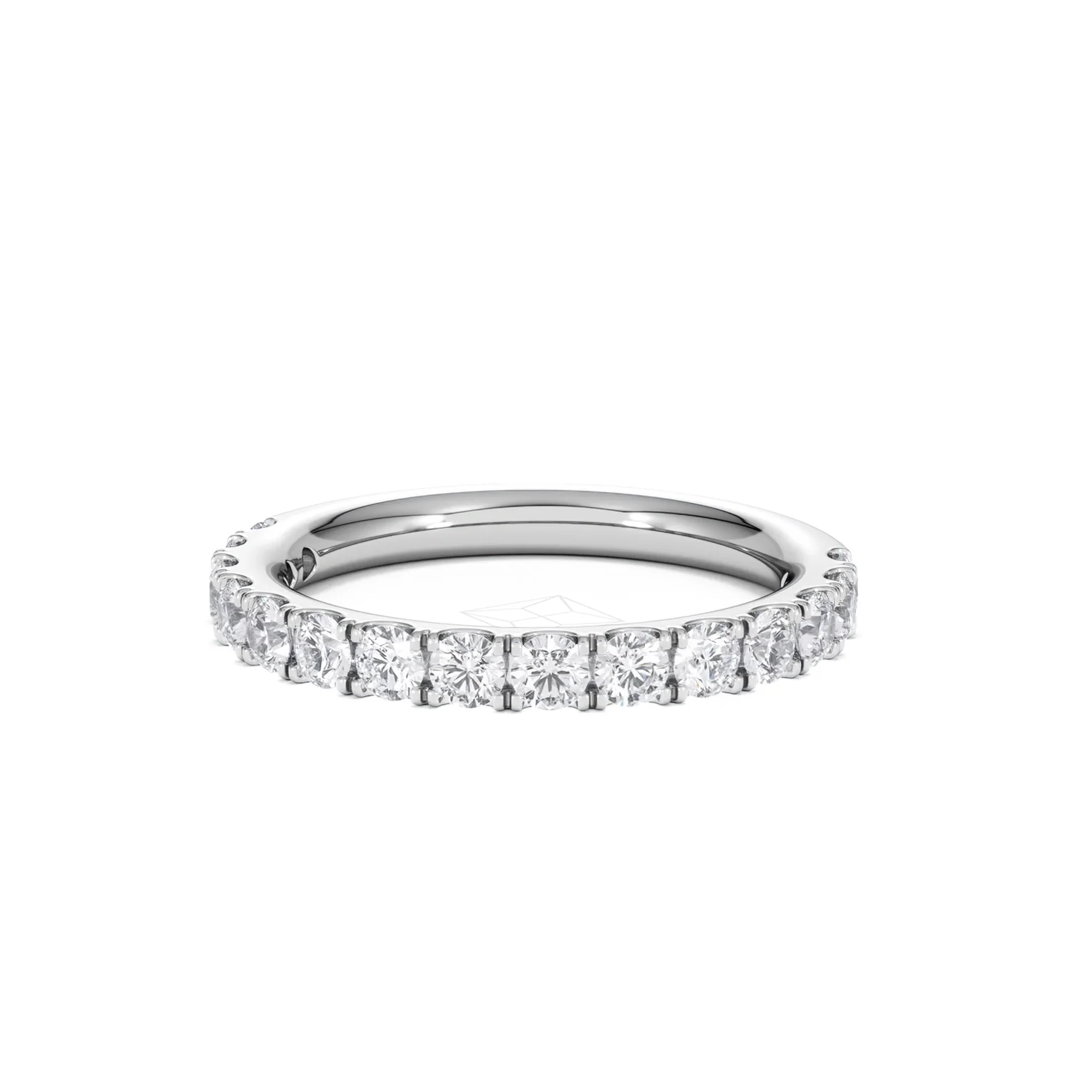 15 Stone Chloe 18K White Gold Lab Diamond Eternity Ring 1.00ct G/Vs - Image 87