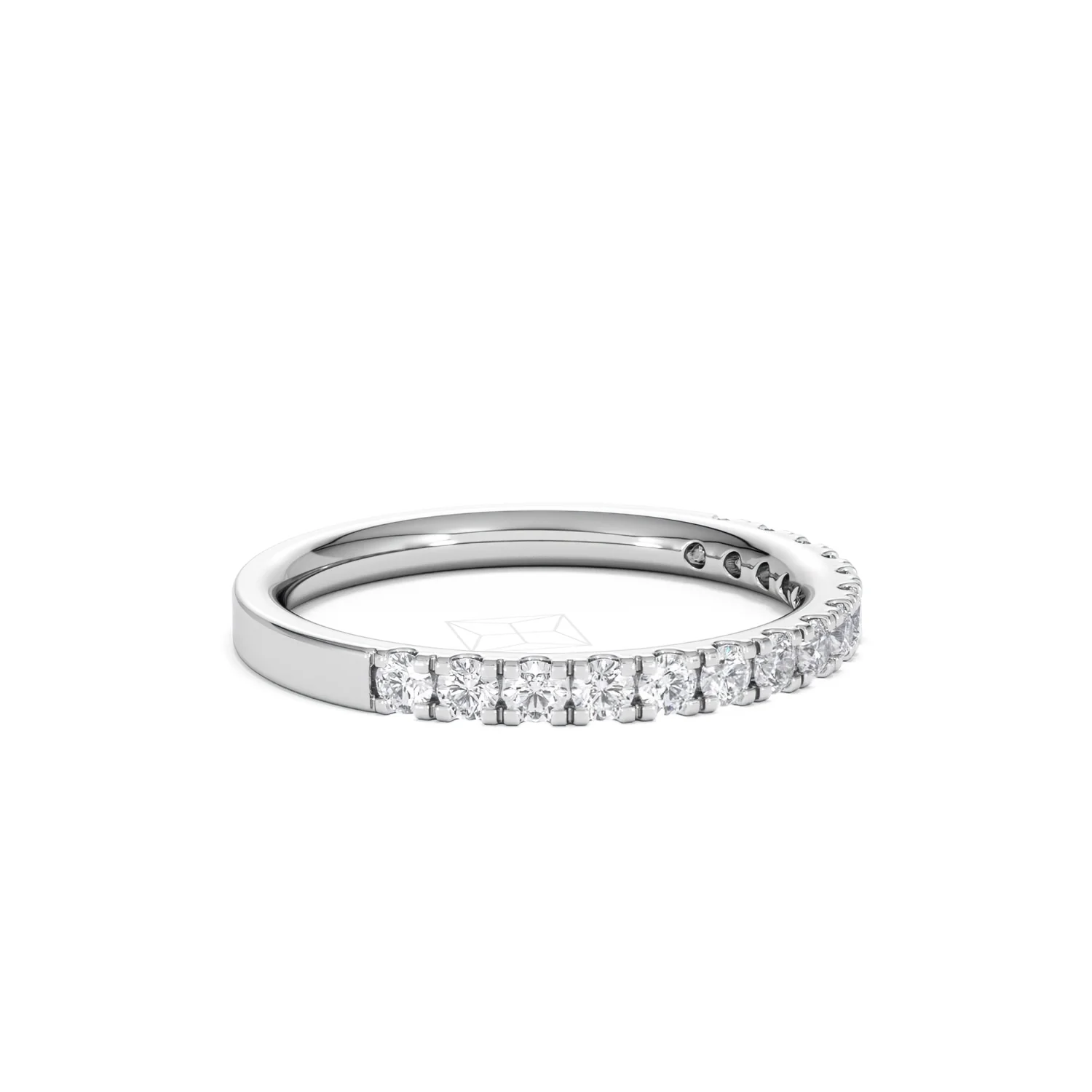 15 Stone Chloe Platinum Diamond Half Eternity Ring 0.50ct G/Vs - Image 23