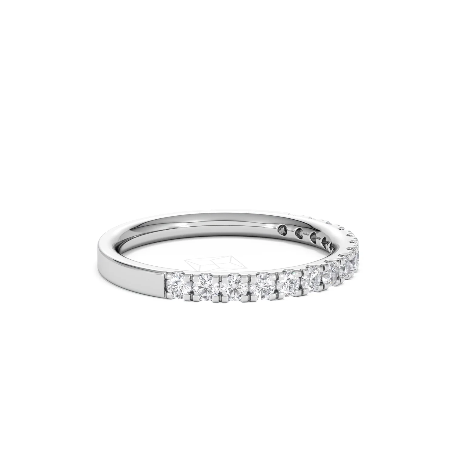 15 Stone Chloe Platinum Diamond Half Eternity Ring 0.50ct G/Vs - Image 24