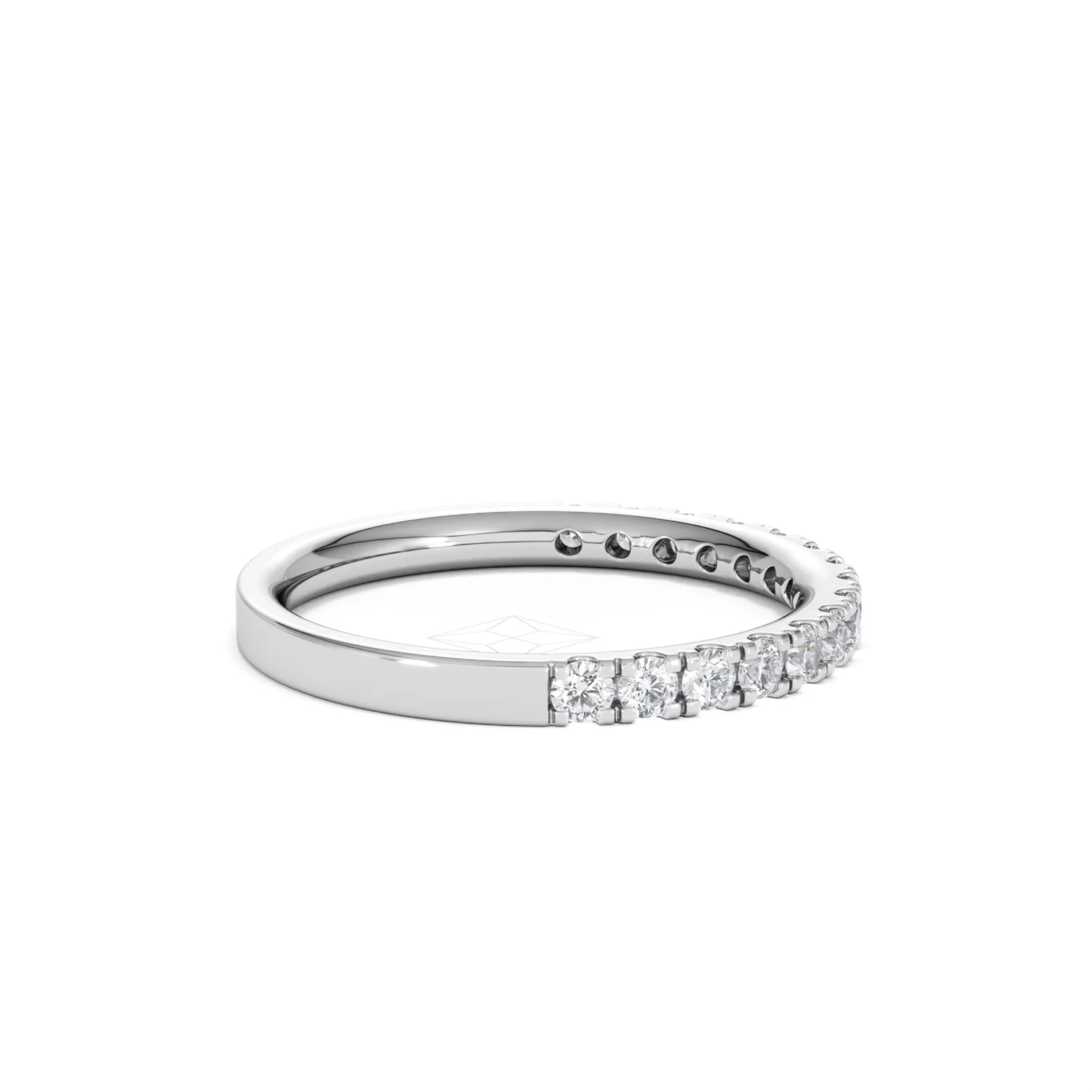 15 Stone Chloe Platinum Diamond Half Eternity Ring 0.50ct G/Vs - Image 30