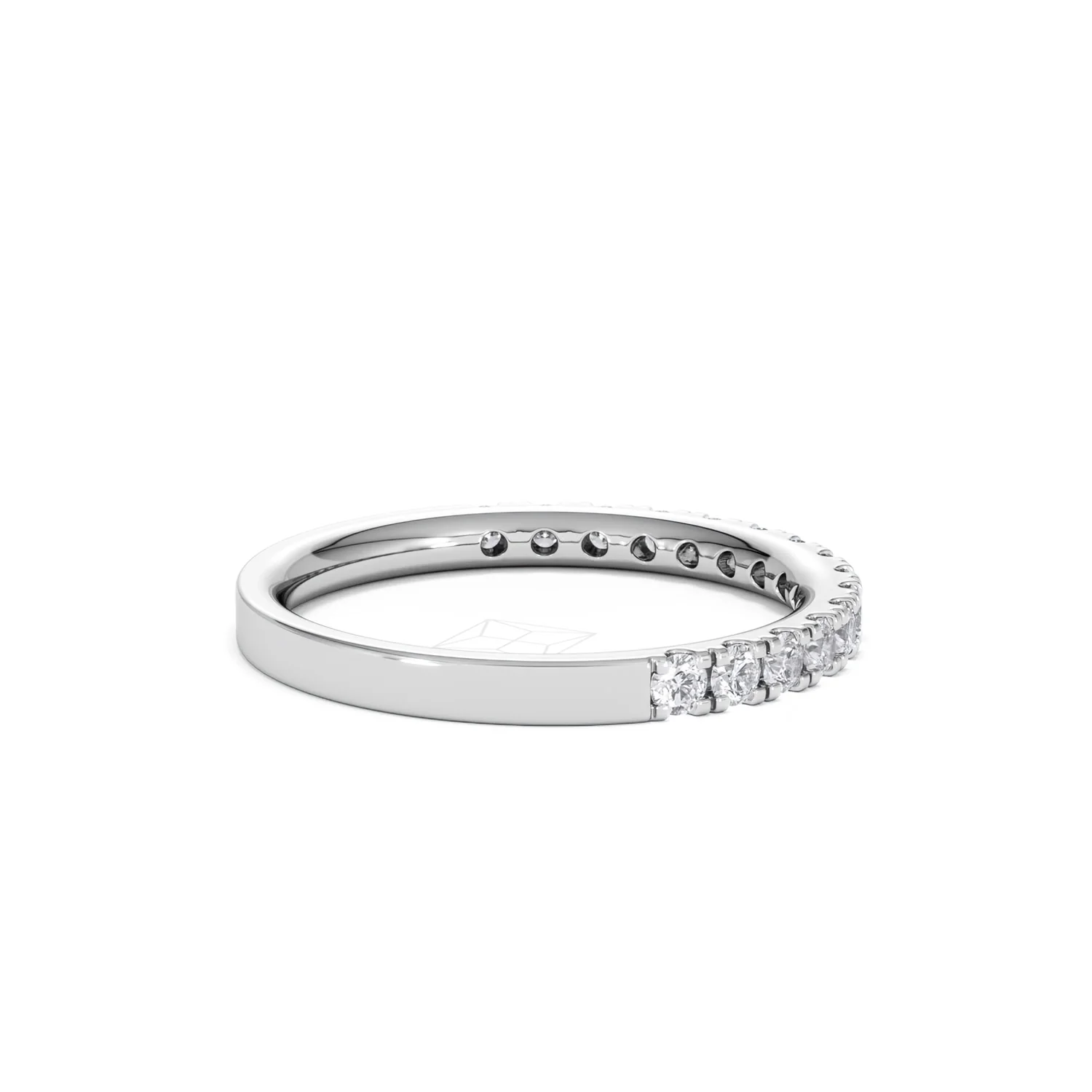 15 Stone Chloe Platinum Diamond Half Eternity Ring 0.50ct G/Vs - Image 34