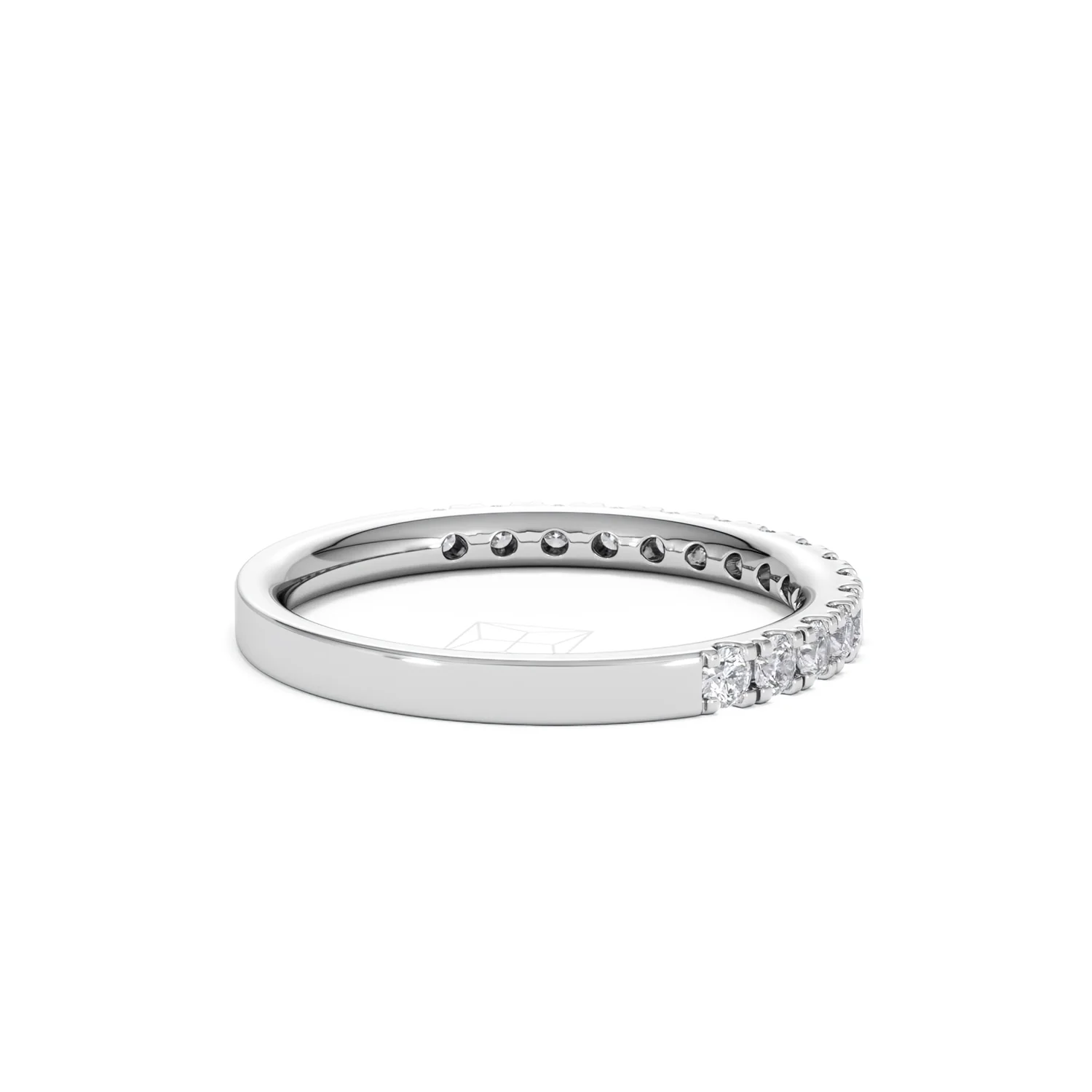 15 Stone Chloe Platinum Diamond Half Eternity Ring 0.50ct G/Vs - Image 36