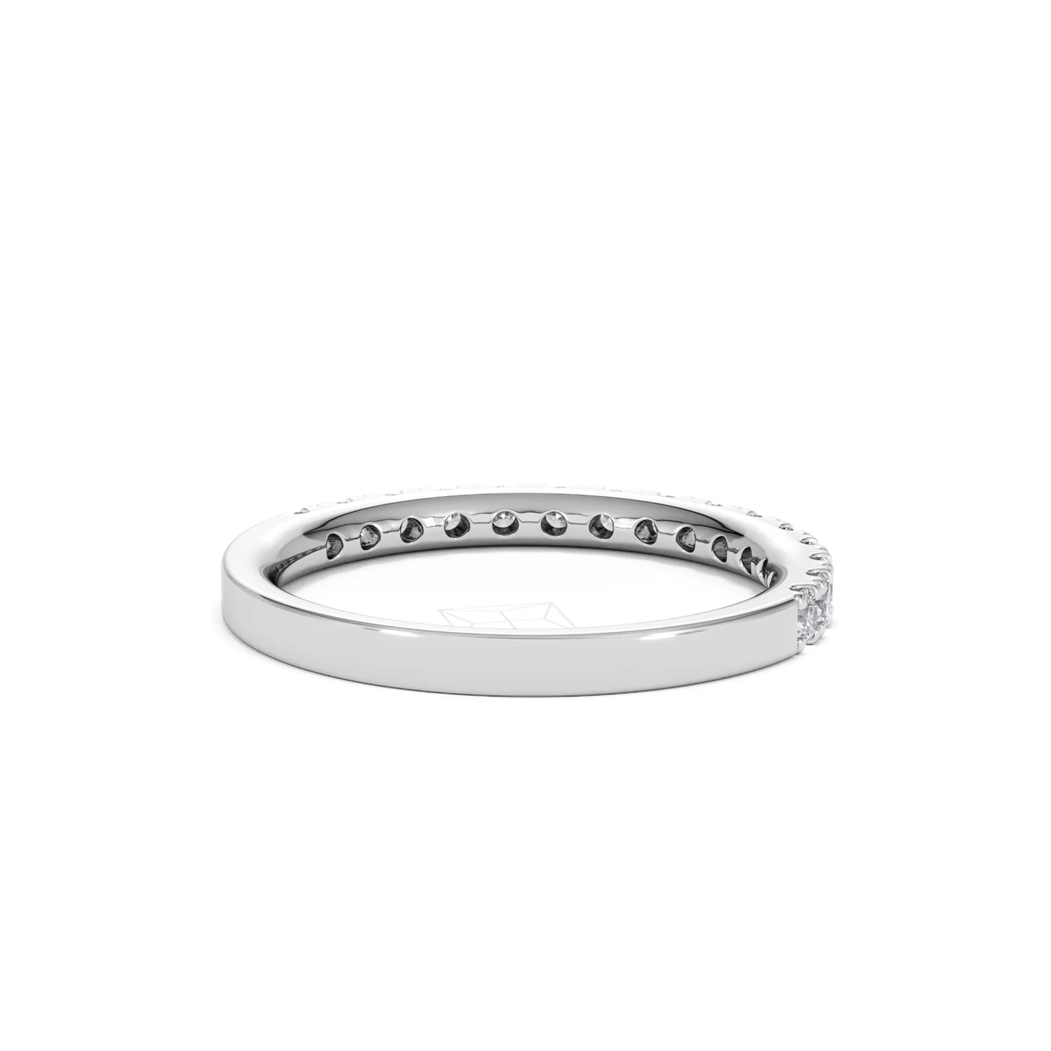 15 Stone Chloe Platinum Diamond Half Eternity Ring 0.50ct G/Vs - Image 43
