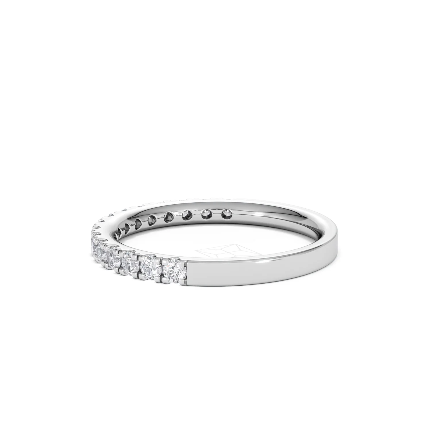 15 Stone Chloe Platinum Diamond Half Eternity Ring 0.50ct G/Vs - Image 67