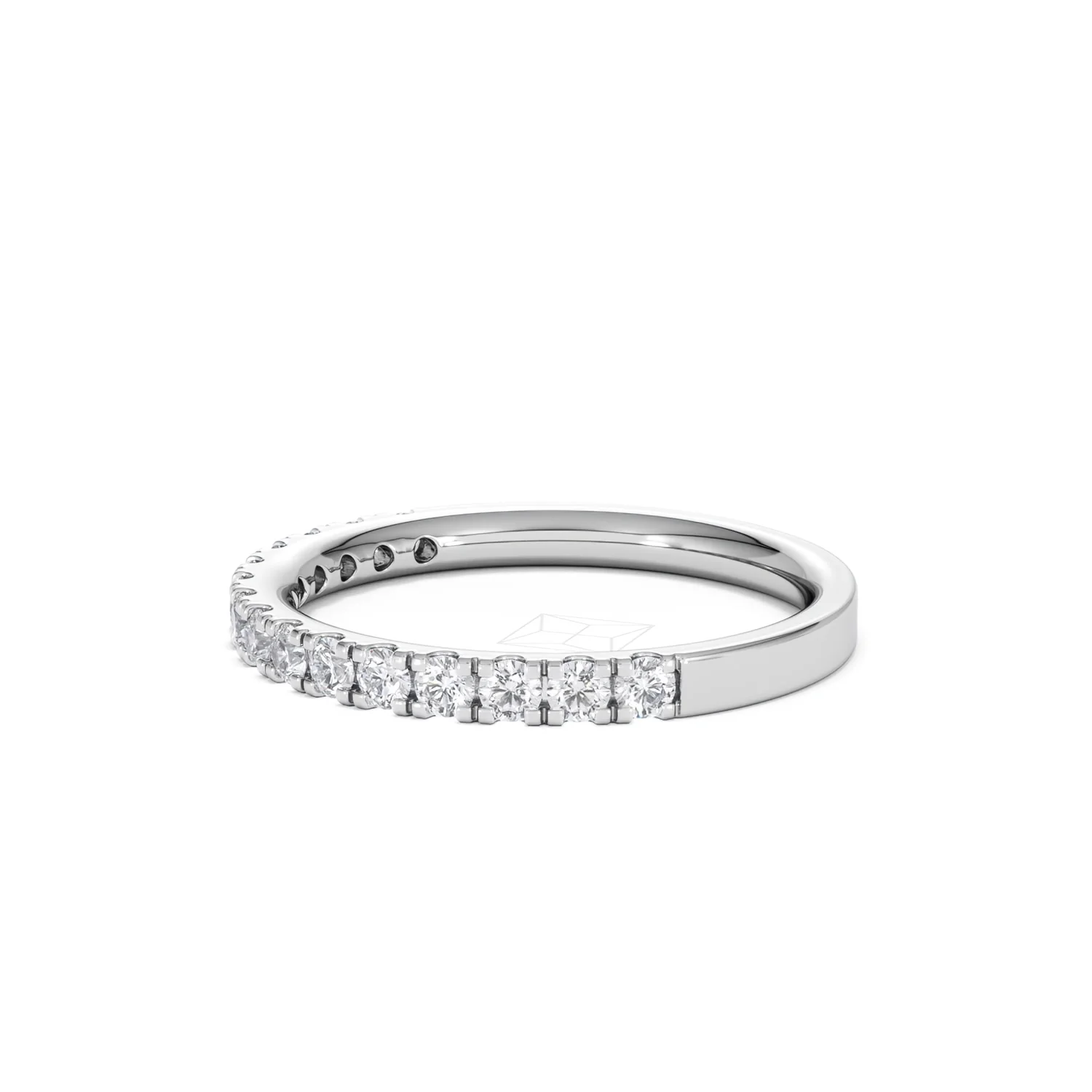 15 Stone Chloe Platinum Diamond Half Eternity Ring 0.50ct G/Vs - Image 75