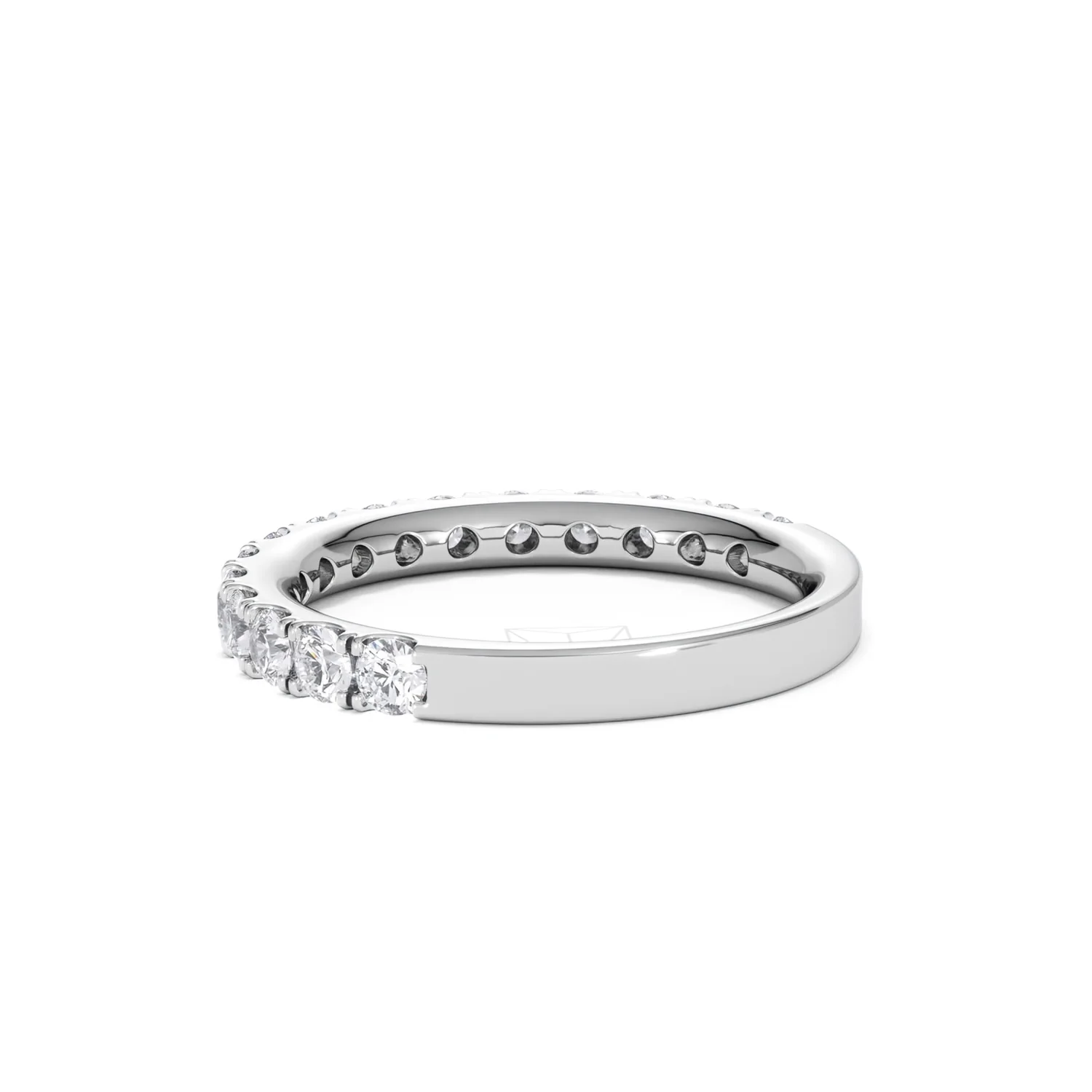 15 Stone Chloe Platinum Diamond Half Eternity Ring 1.00ct H/Si - Image 61