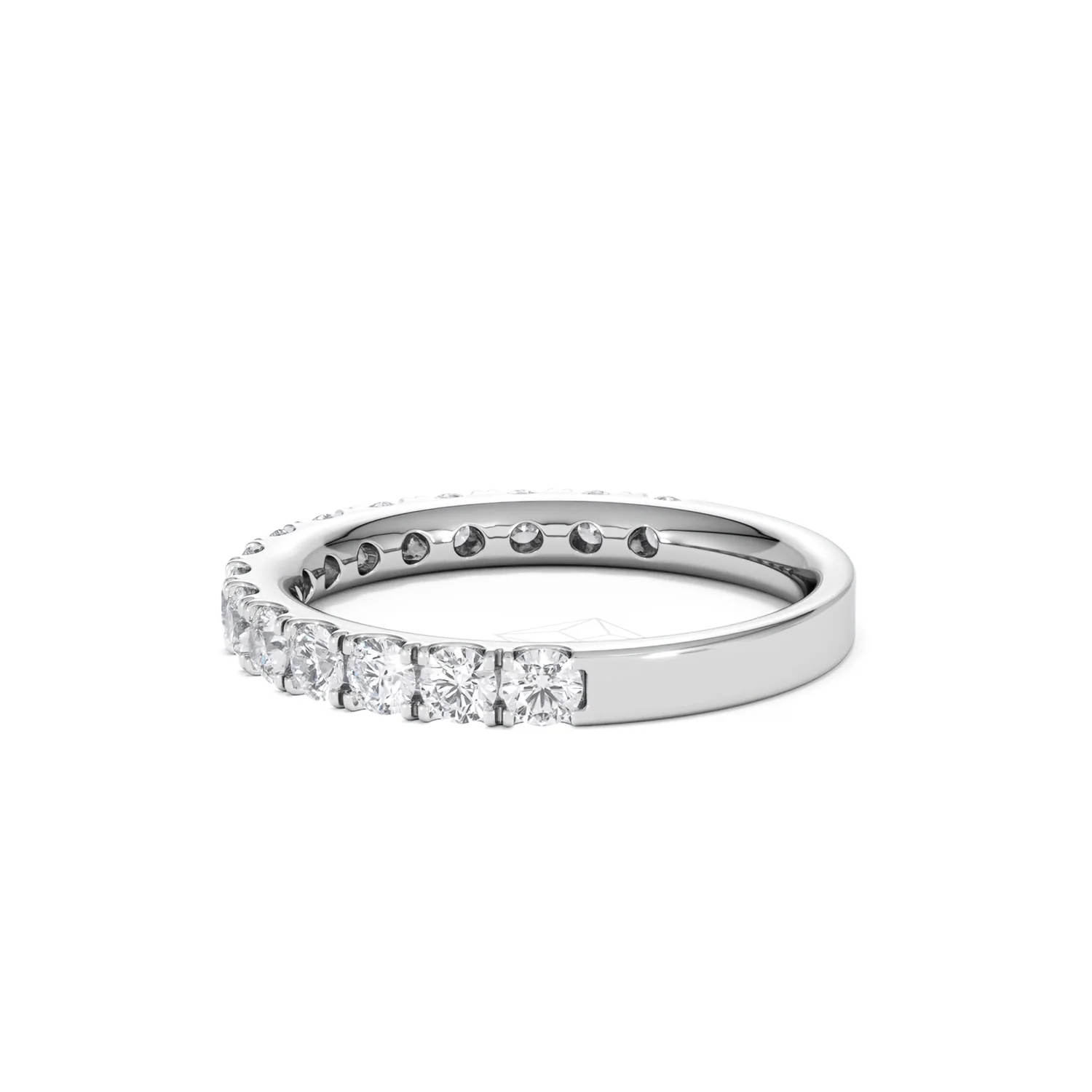 15 Stone Chloe Platinum Diamond Half Eternity Ring 1.00ct H/Si - Image 67