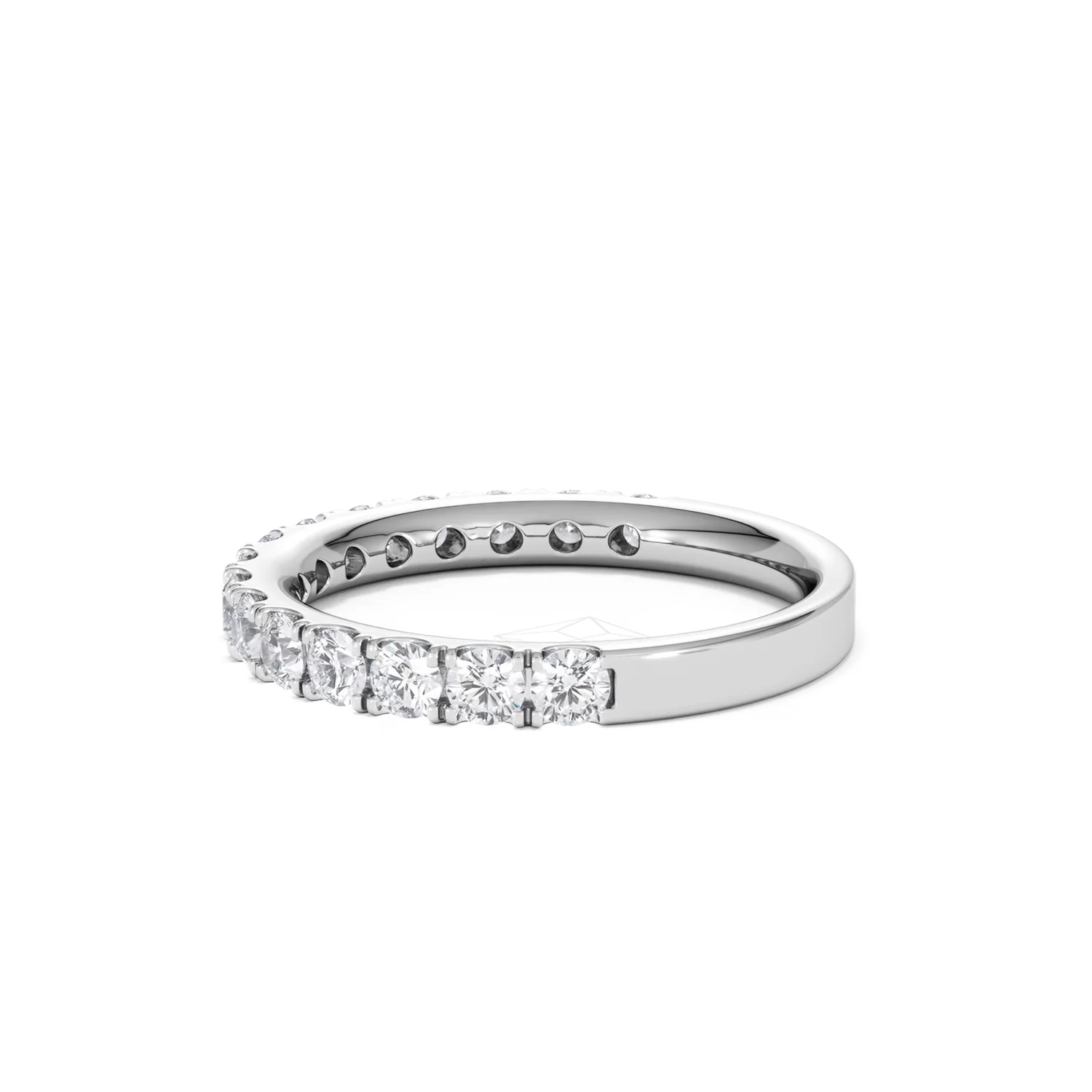 15 Stone Chloe Platinum Diamond Half Eternity Ring 1.00ct H/Si - Image 68