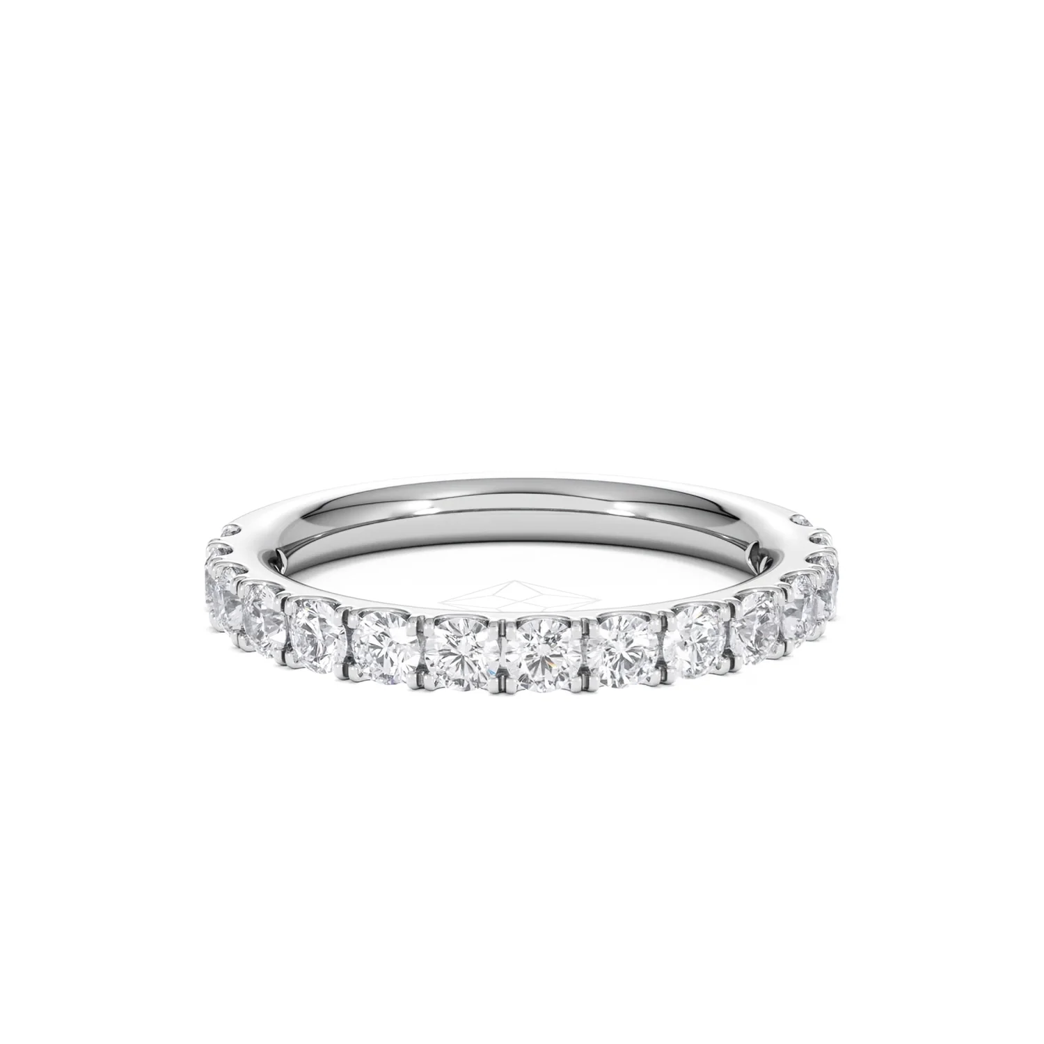 15 Stone Chloe Platinum Lab Diamond Half Eternity Ring 1.00ct G/Vs - Image 11