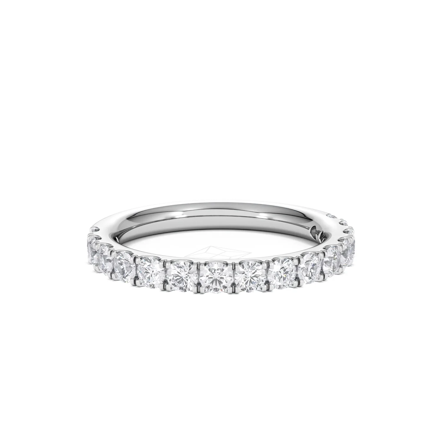 15 Stone Chloe Platinum Lab Diamond Half Eternity Ring 1.00ct G/Vs - Image 13