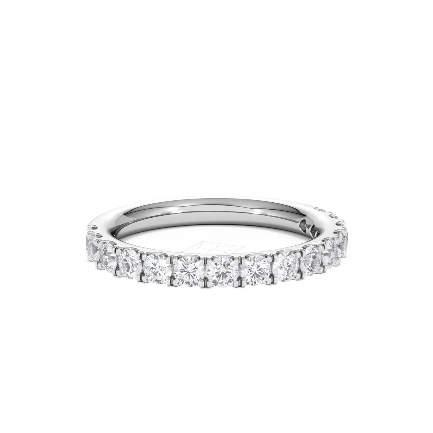 15 Stone Chloe Platinum Lab Diamond Half Eternity Ring 1.00ct G/Vs - Image 14