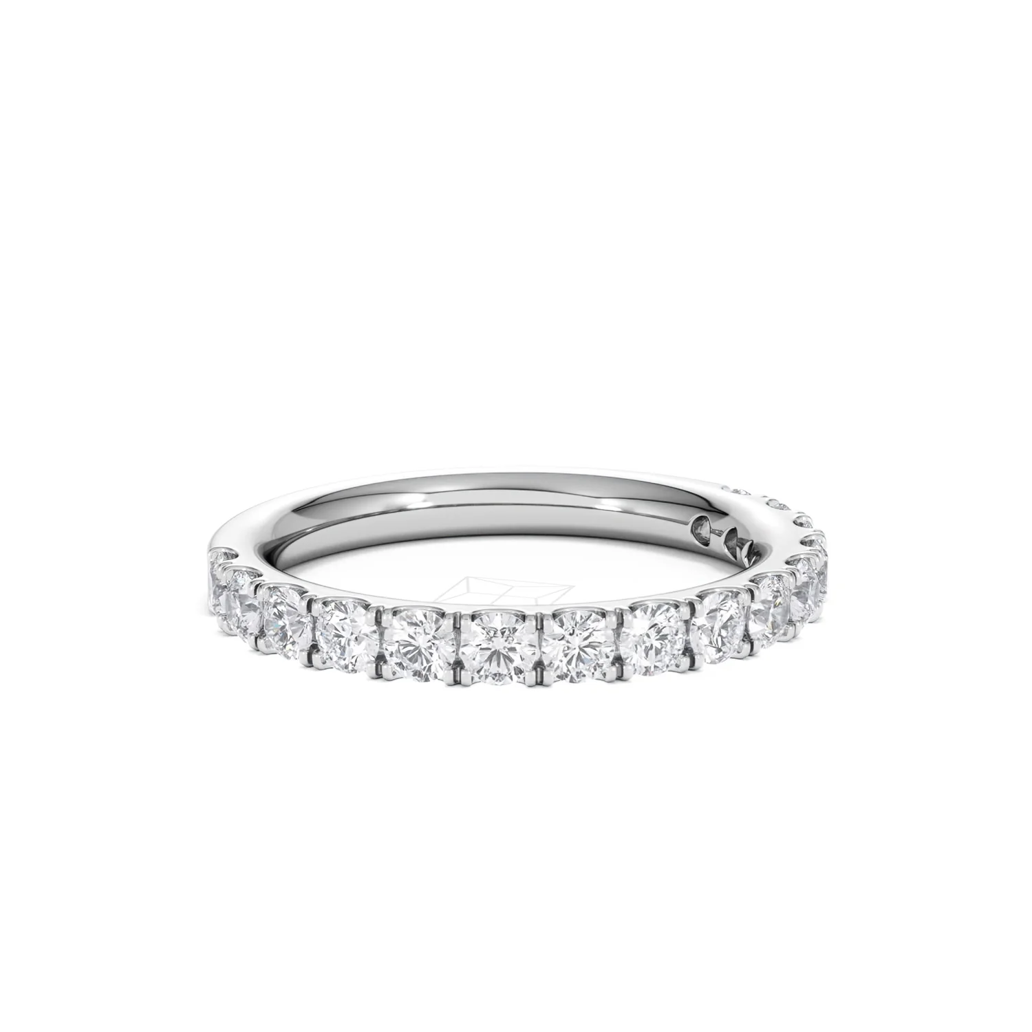 15 Stone Chloe Platinum Lab Diamond Half Eternity Ring 1.00ct G/Vs - Image 16