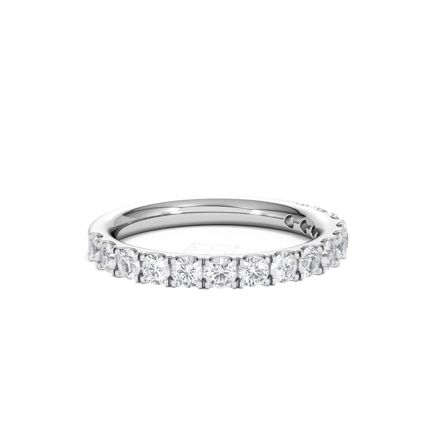 15 Stone Chloe Platinum Lab Diamond Half Eternity Ring 1.00ct G/Vs - Image 17