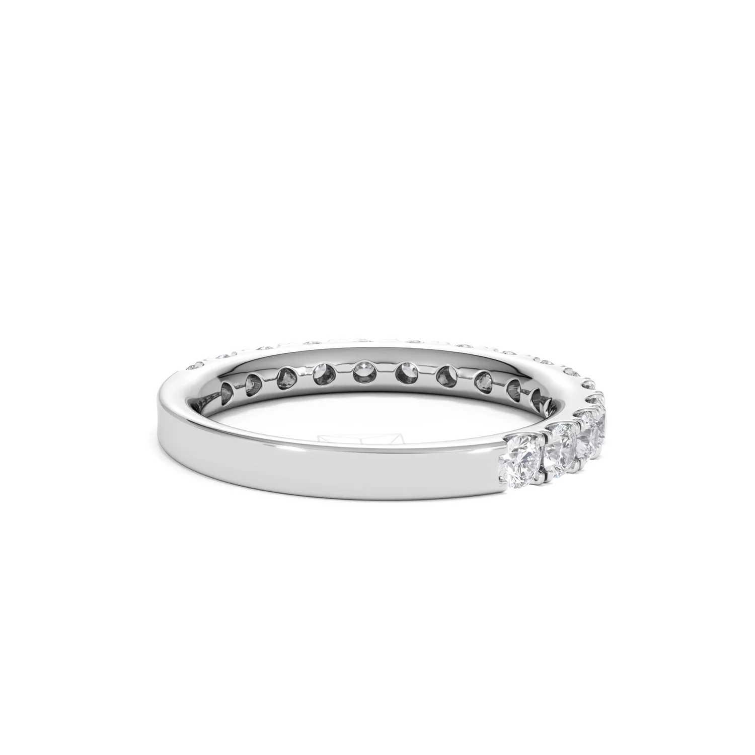 15 Stone Chloe Platinum Lab Diamond Half Eternity Ring 1.00ct G/Vs - Image 41