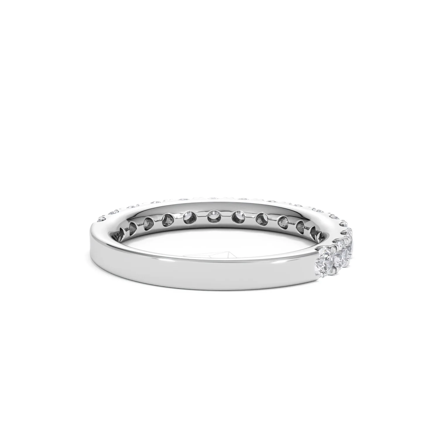 15 Stone Chloe Platinum Lab Diamond Half Eternity Ring 1.00ct G/Vs - Image 44