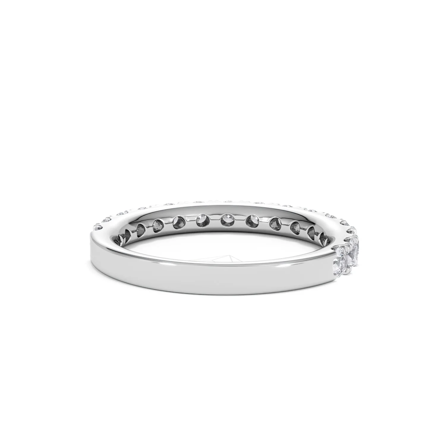 15 Stone Chloe Platinum Lab Diamond Half Eternity Ring 1.00ct G/Vs - Image 46