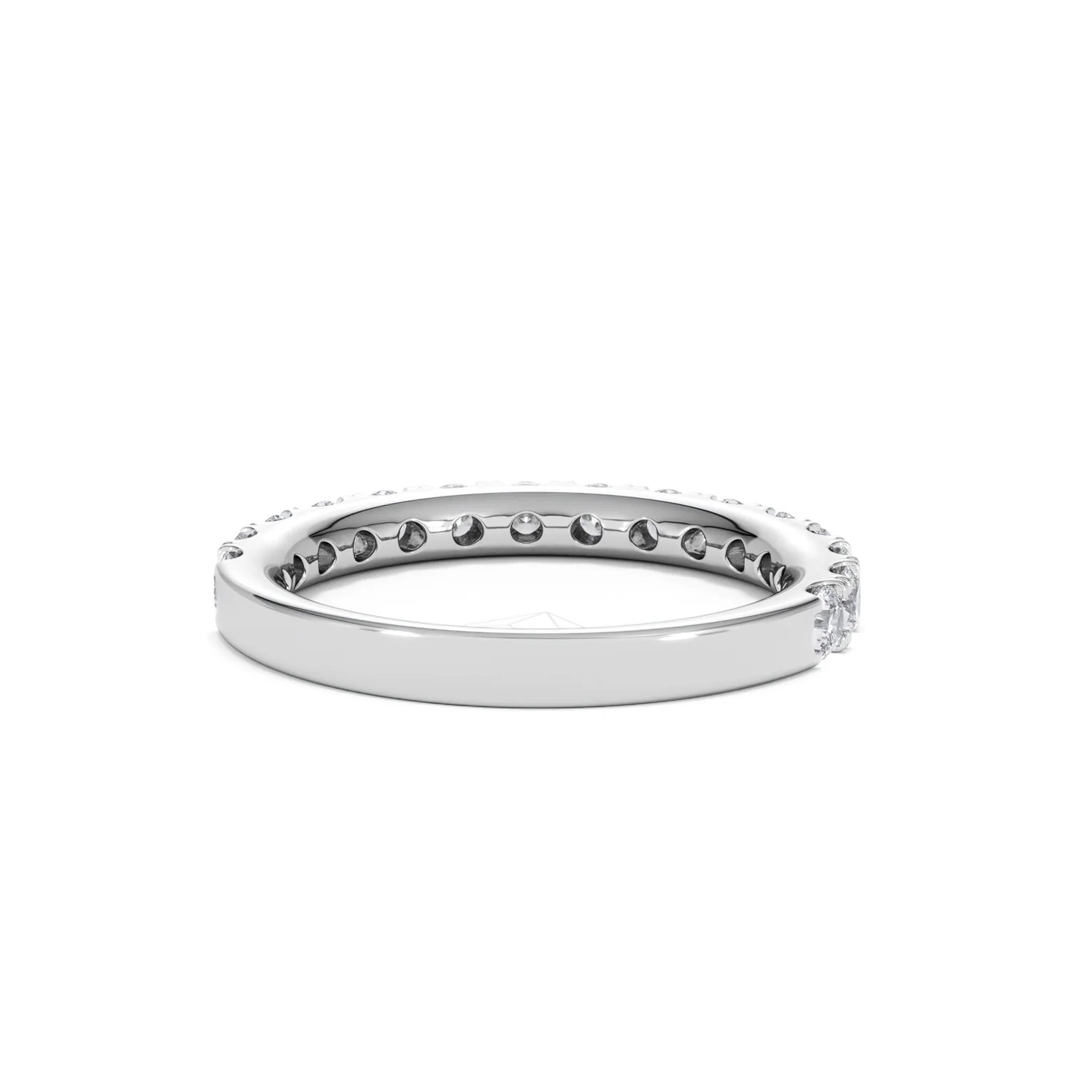 15 Stone Chloe Platinum Lab Diamond Half Eternity Ring 1.00ct G/Vs - Image 47