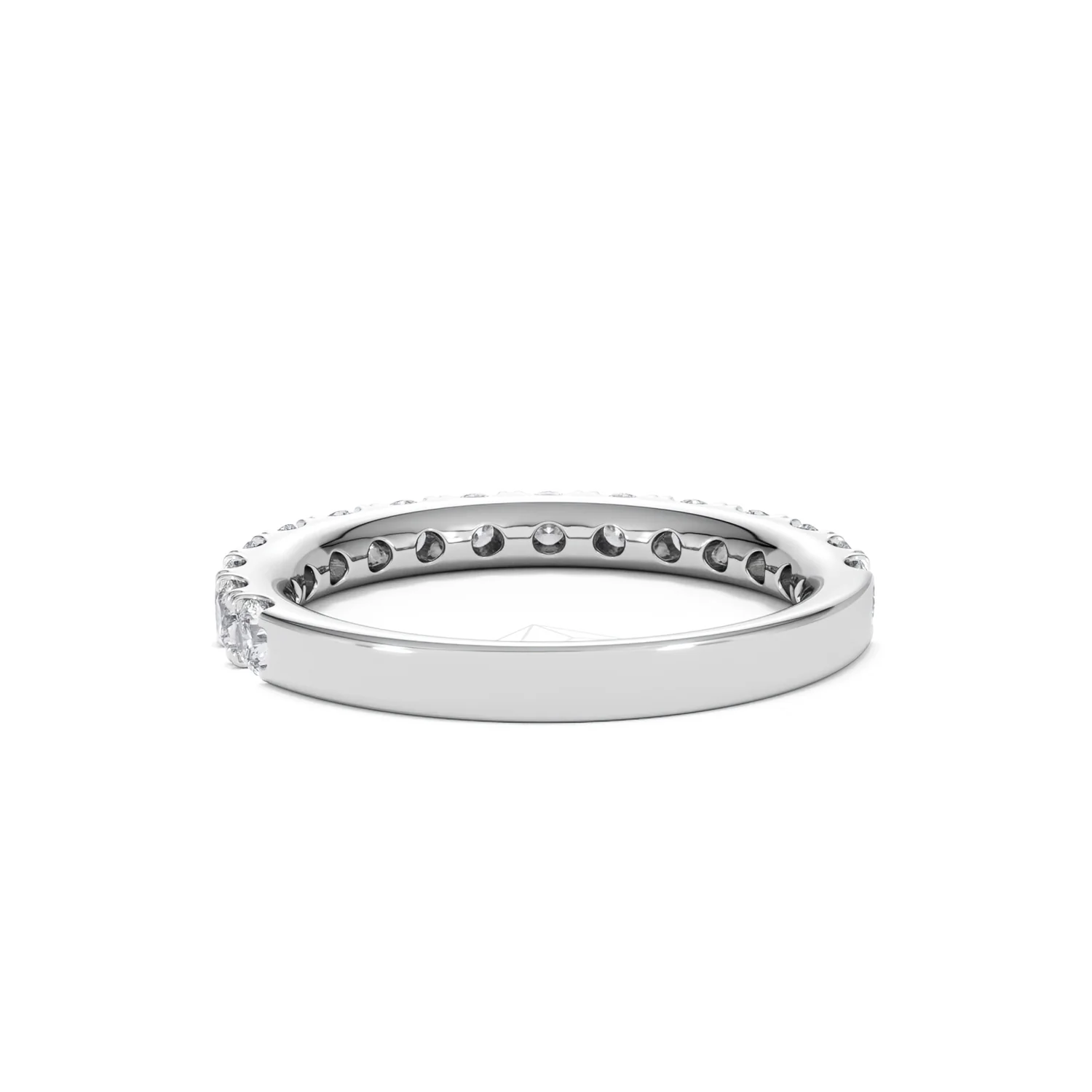 15 Stone Chloe Platinum Lab Diamond Half Eternity Ring 1.00ct G/Vs - Image 53