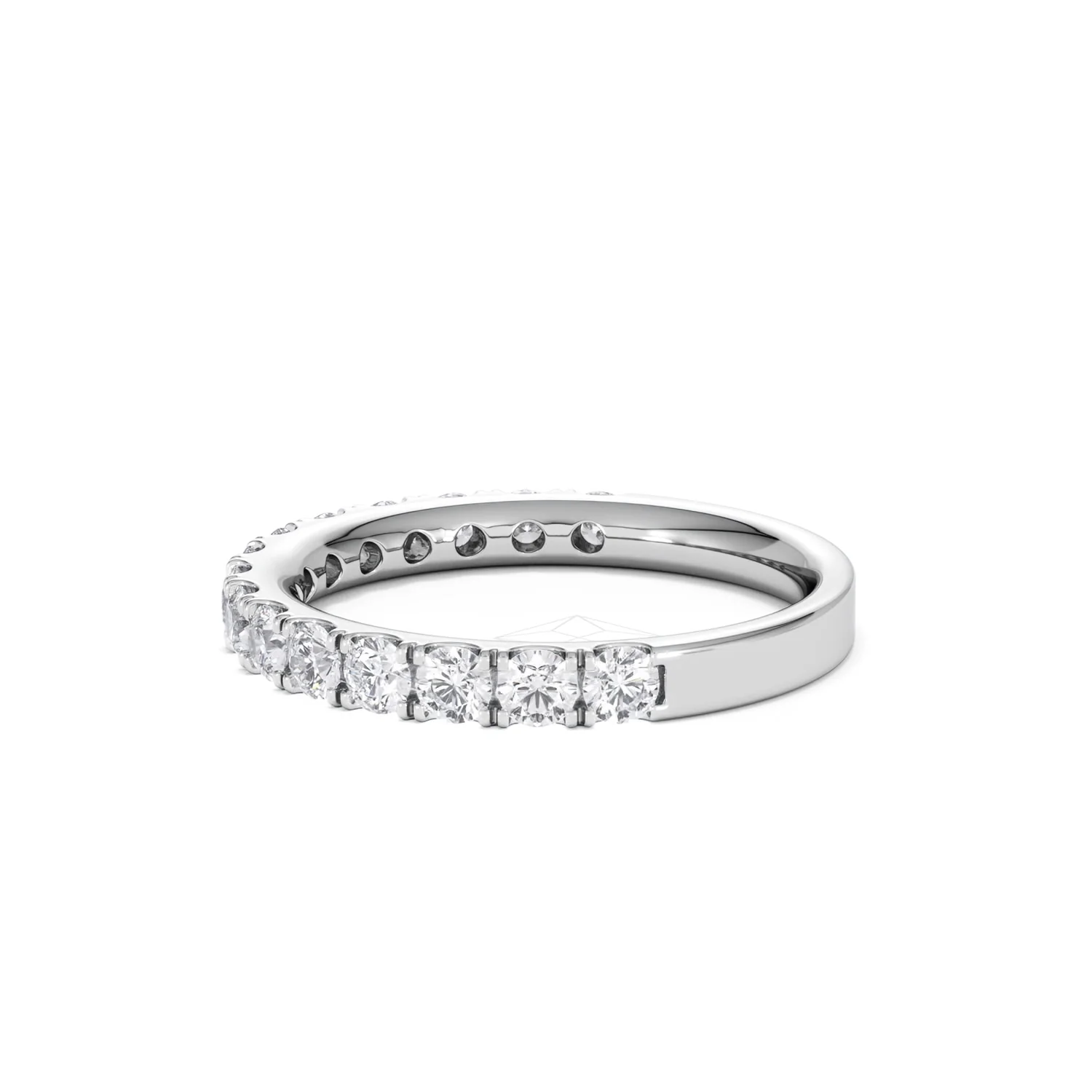 15 Stone Chloe Platinum Lab Diamond Half Eternity Ring 1.00ct G/Vs - Image 70