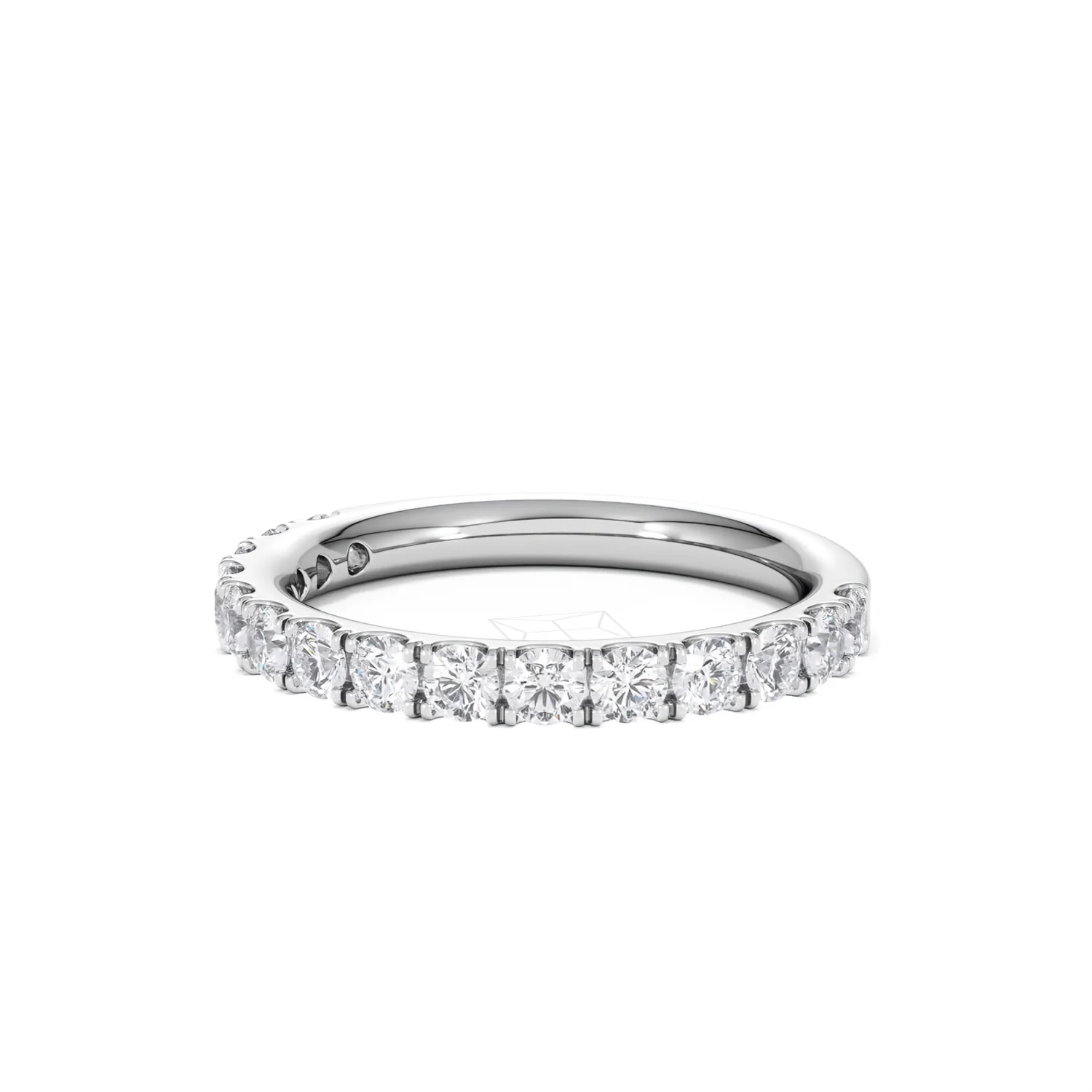15 Stone Chloe Platinum Lab Diamond Half Eternity Ring 1.00ct G/Vs - Image 83