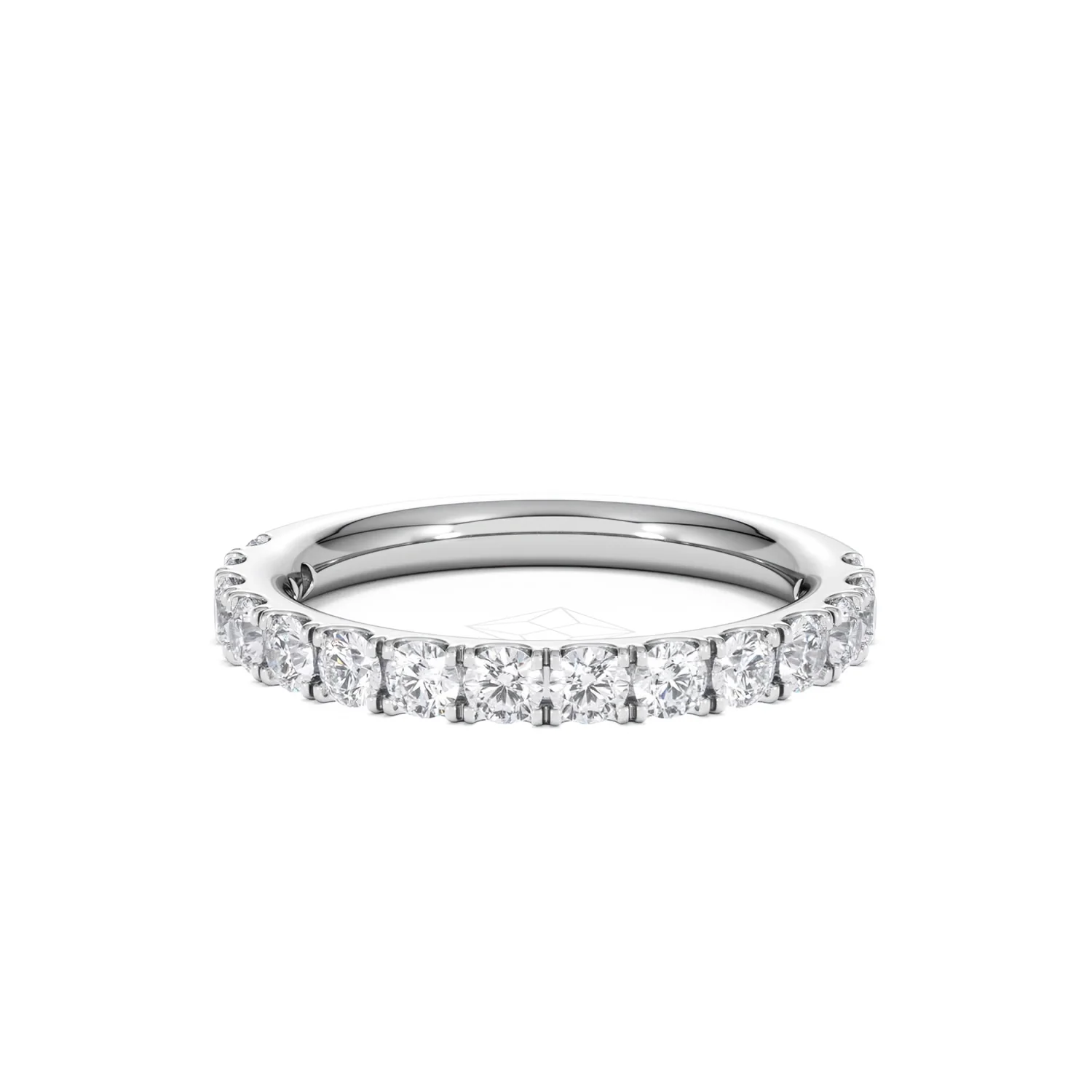 15 Stone Chloe Platinum Lab Diamond Half Eternity Ring 1.00ct G/Vs - Image 88