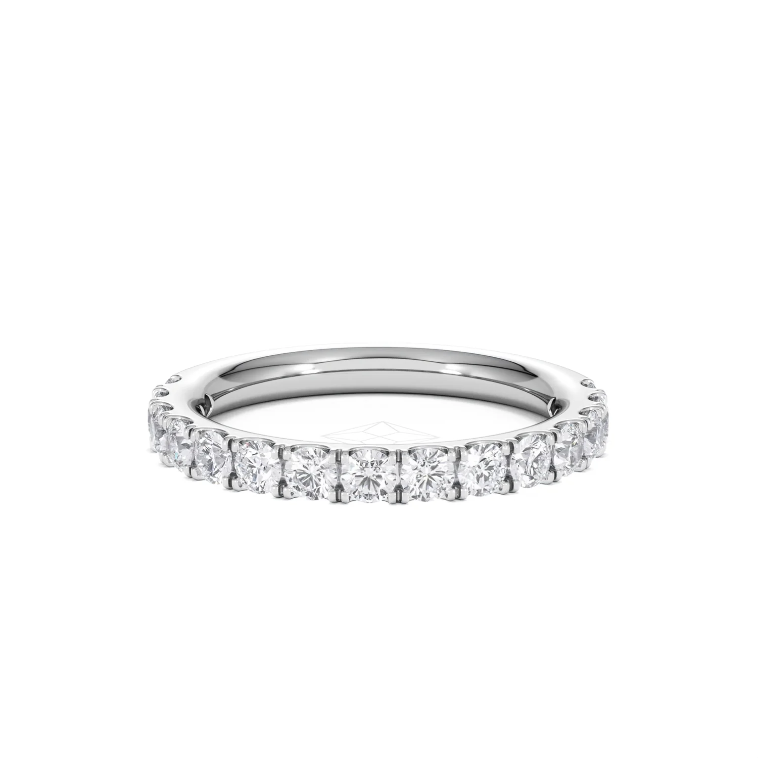 15 Stone Chloe Platinum Lab Diamond Half Eternity Ring 1.00ct G/Vs - Image 89