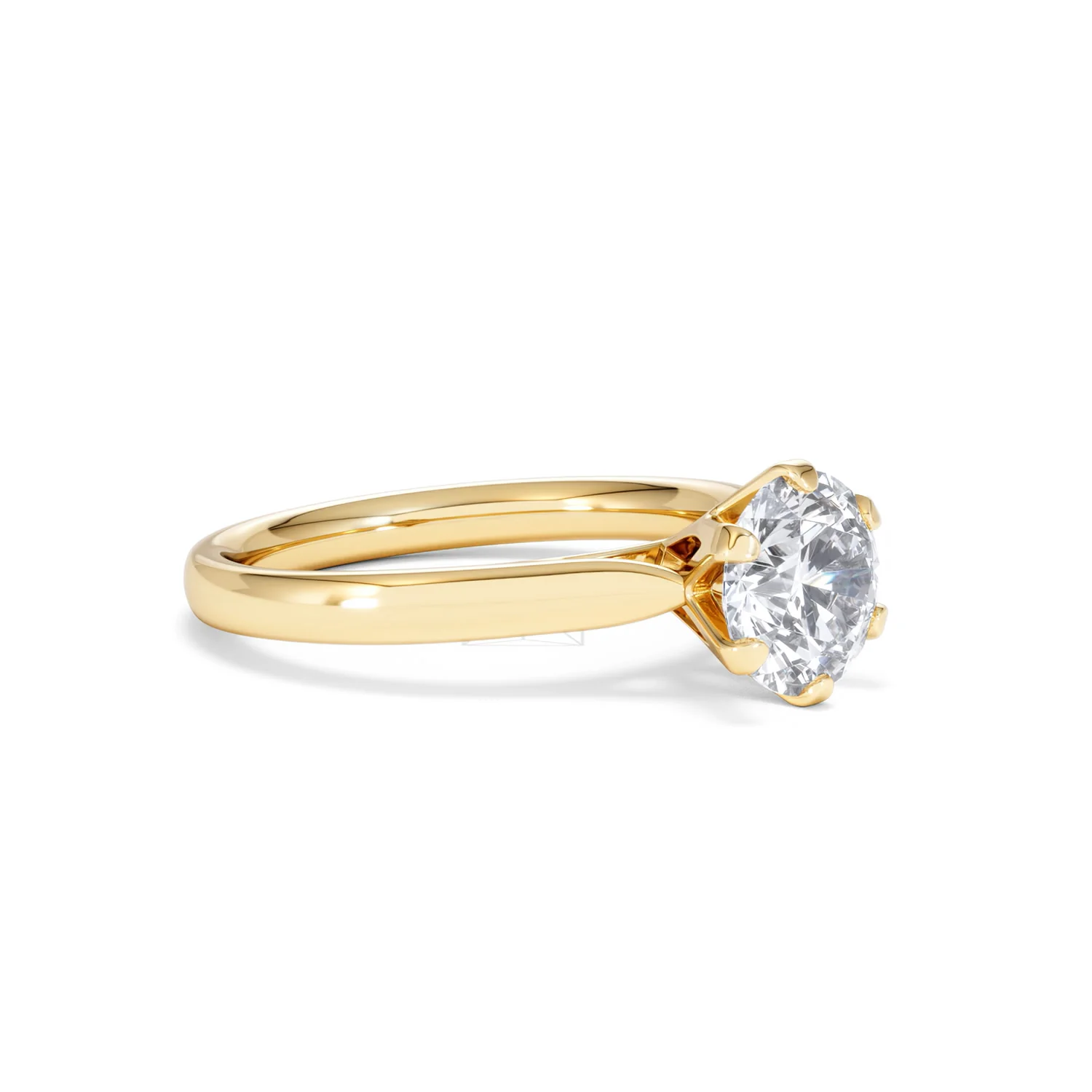 1.50 Carat Diamond Engagement Ring High Set Chloe Lab F/VS1 18K Gold - Image 18