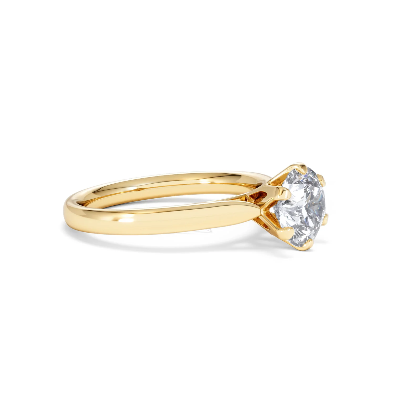 1.50 Carat Diamond Engagement Ring High Set Chloe Lab F/VS1 18K Gold - Image 20