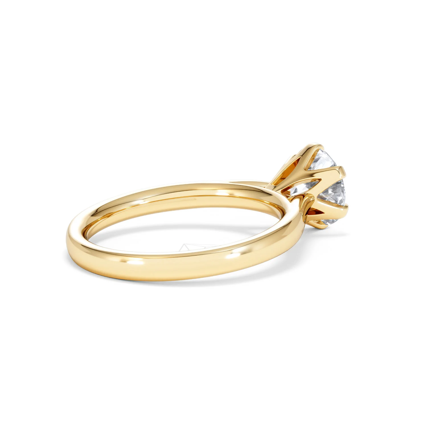 1.50 Carat Diamond Engagement Ring High Set Chloe Lab F/VS1 18K Gold - Image 36