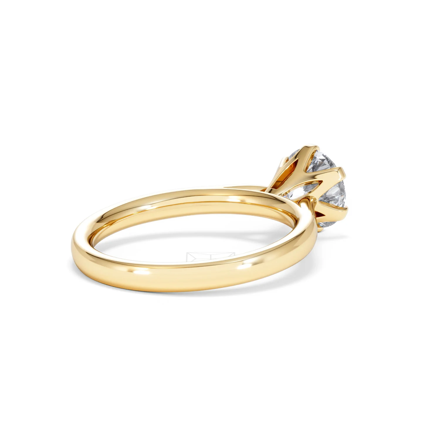 1.50 Carat Diamond Engagement Ring High Set Chloe Lab F/VS1 18K Gold - Image 38