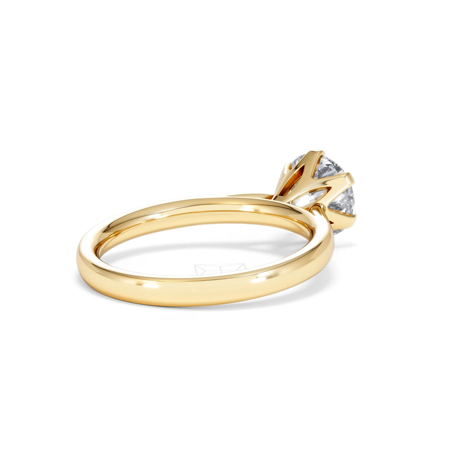 1.50 Carat Diamond Engagement Ring High Set Chloe Lab F/VS1 18K Gold - Image 39