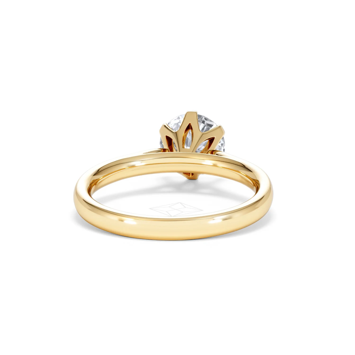 1.50 Carat Diamond Engagement Ring High Set Chloe Lab F/VS1 18K Gold - Image 46