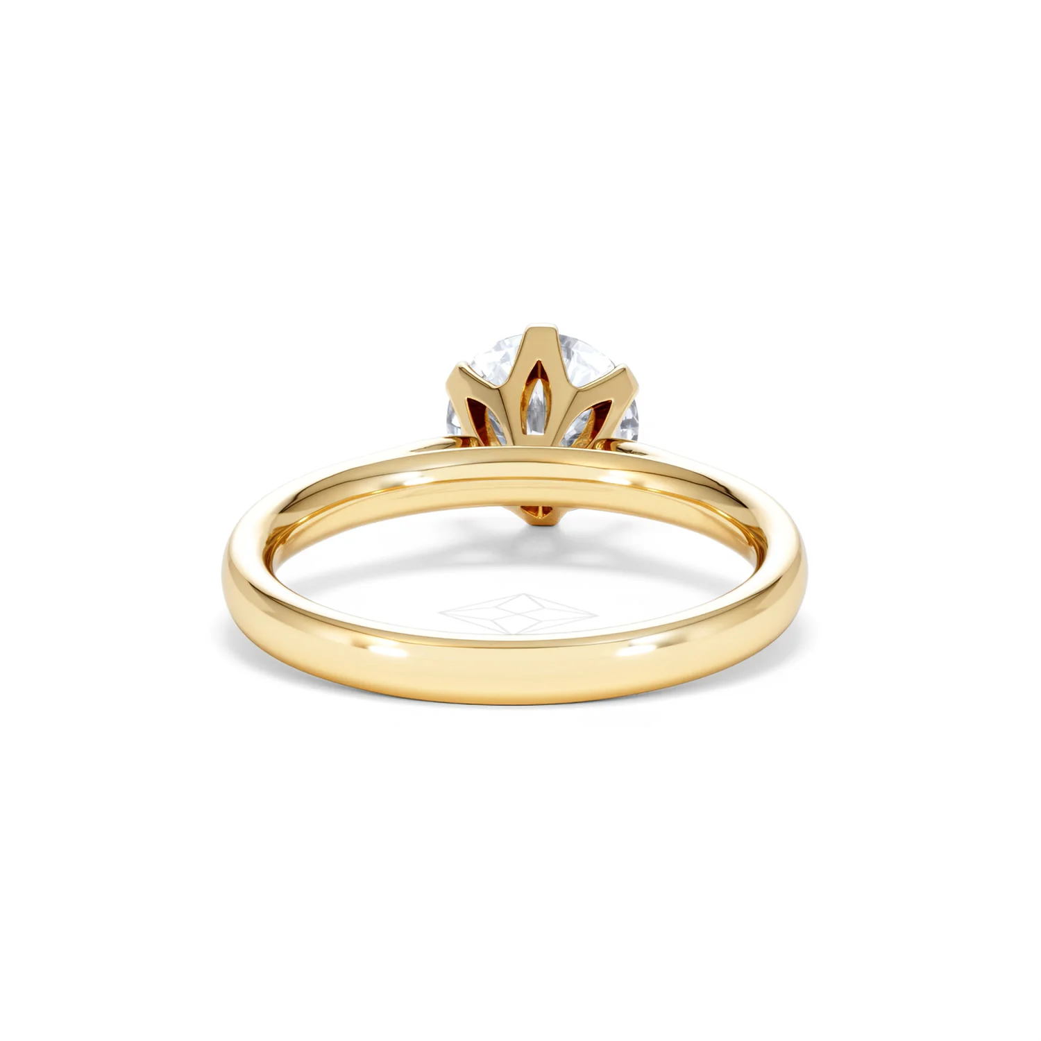 1.50 Carat Diamond Engagement Ring High Set Chloe Lab F/VS1 18K Gold - Image 47
