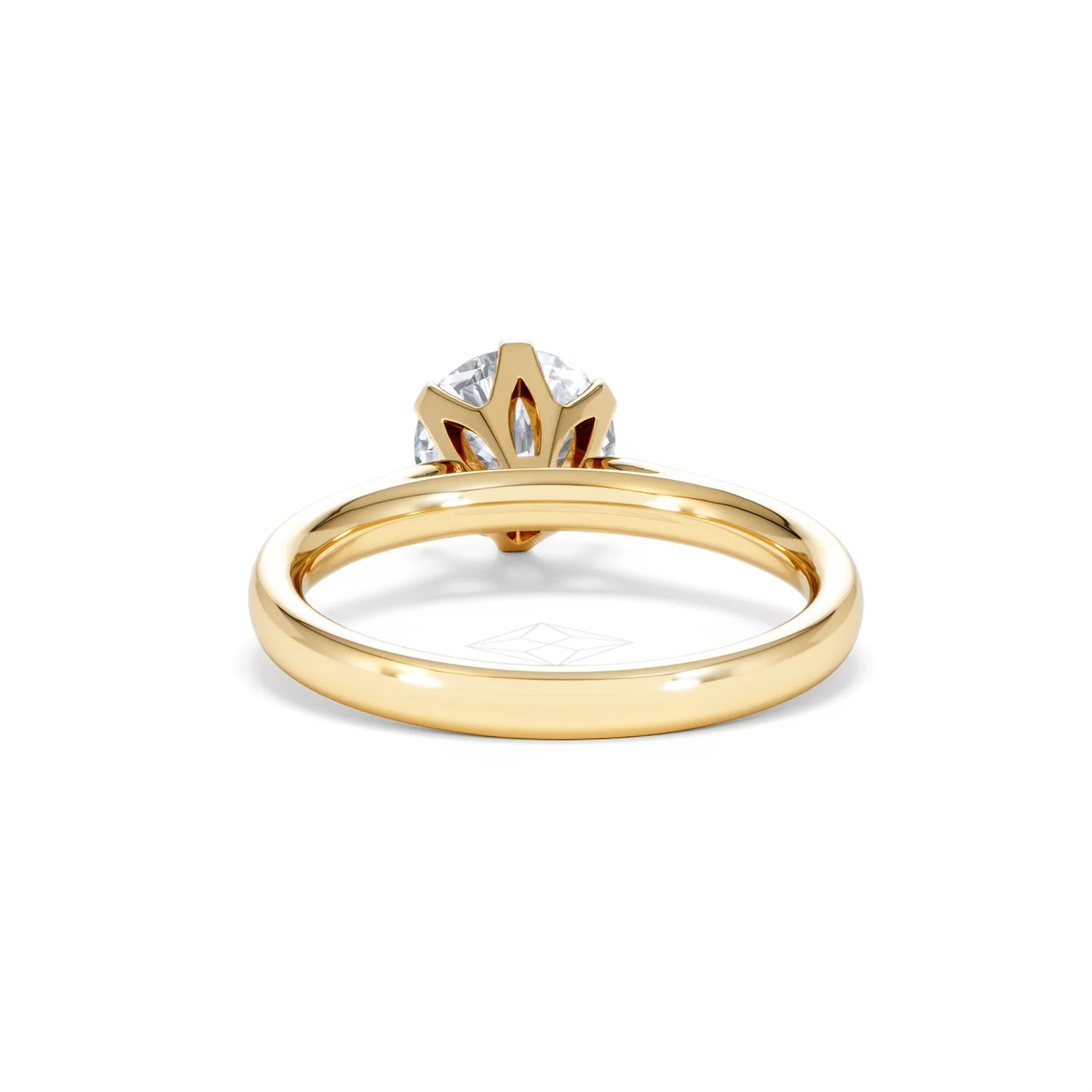 1.50 Carat Diamond Engagement Ring High Set Chloe Lab F/VS1 18K Gold - Image 49