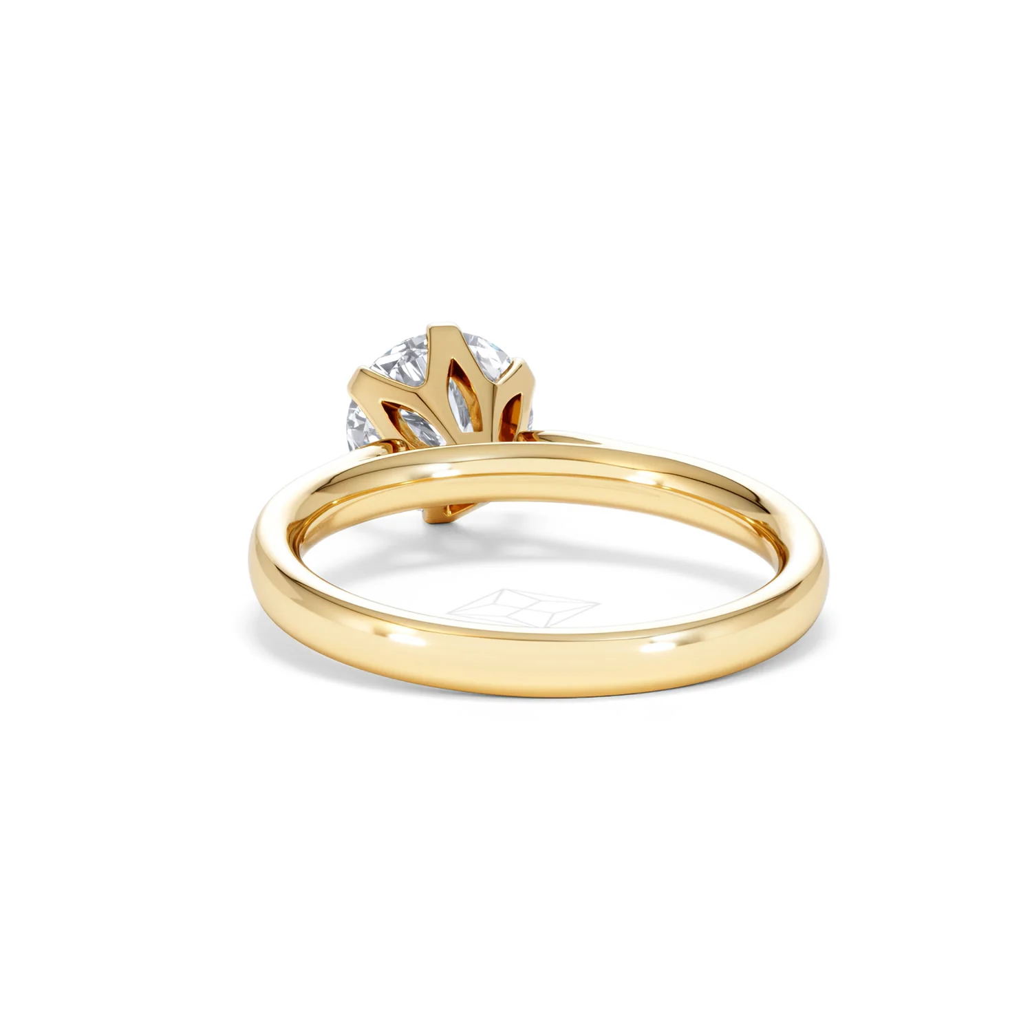 1.50 Carat Diamond Engagement Ring High Set Chloe Lab F/VS1 18K Gold - Image 51