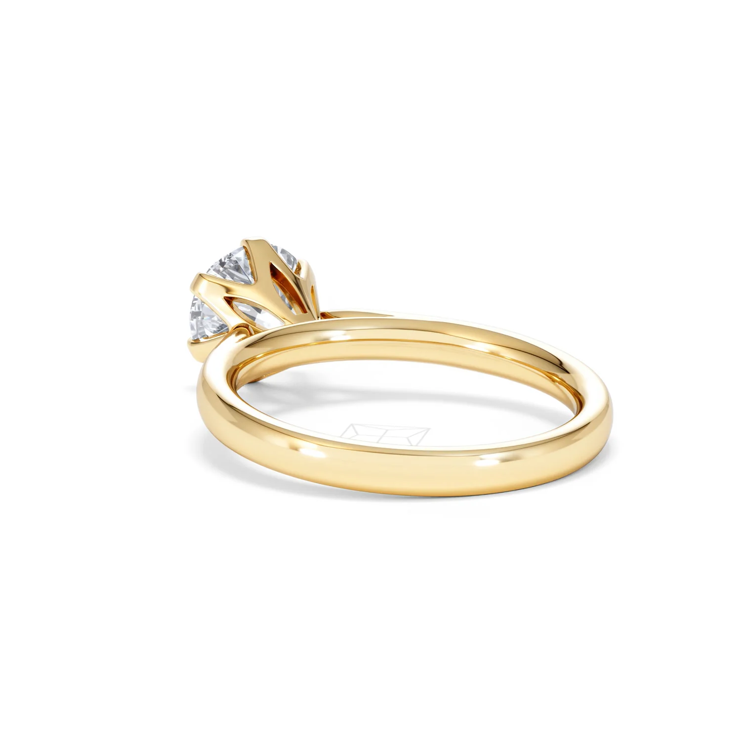 1.50 Carat Diamond Engagement Ring High Set Chloe Lab F/VS1 18K Gold - Image 55