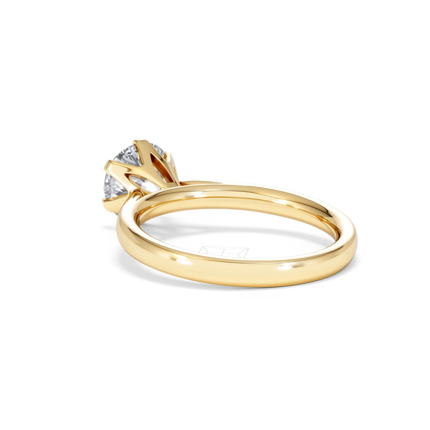 1.50 Carat Diamond Engagement Ring High Set Chloe Lab F/VS1 18K Gold - Image 56