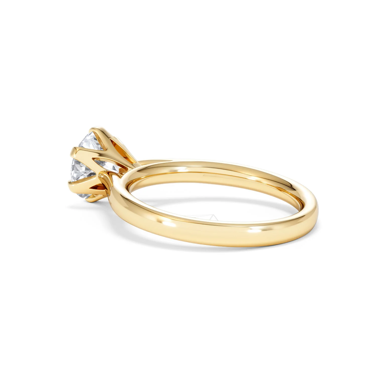 1.50 Carat Diamond Engagement Ring High Set Chloe Lab F/VS1 18K Gold - Image 60