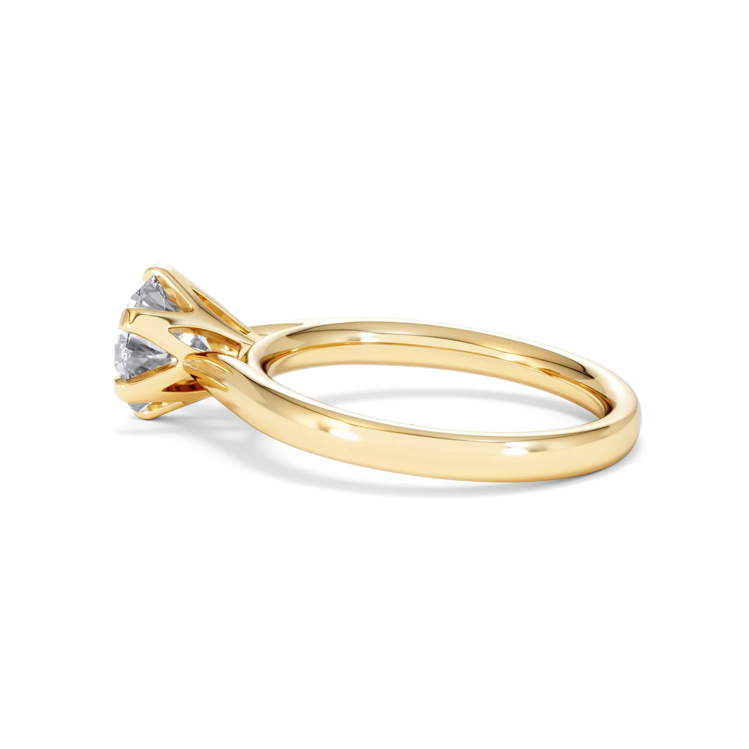 1.50 Carat Diamond Engagement Ring High Set Chloe Lab F/VS1 18K Gold - Image 64