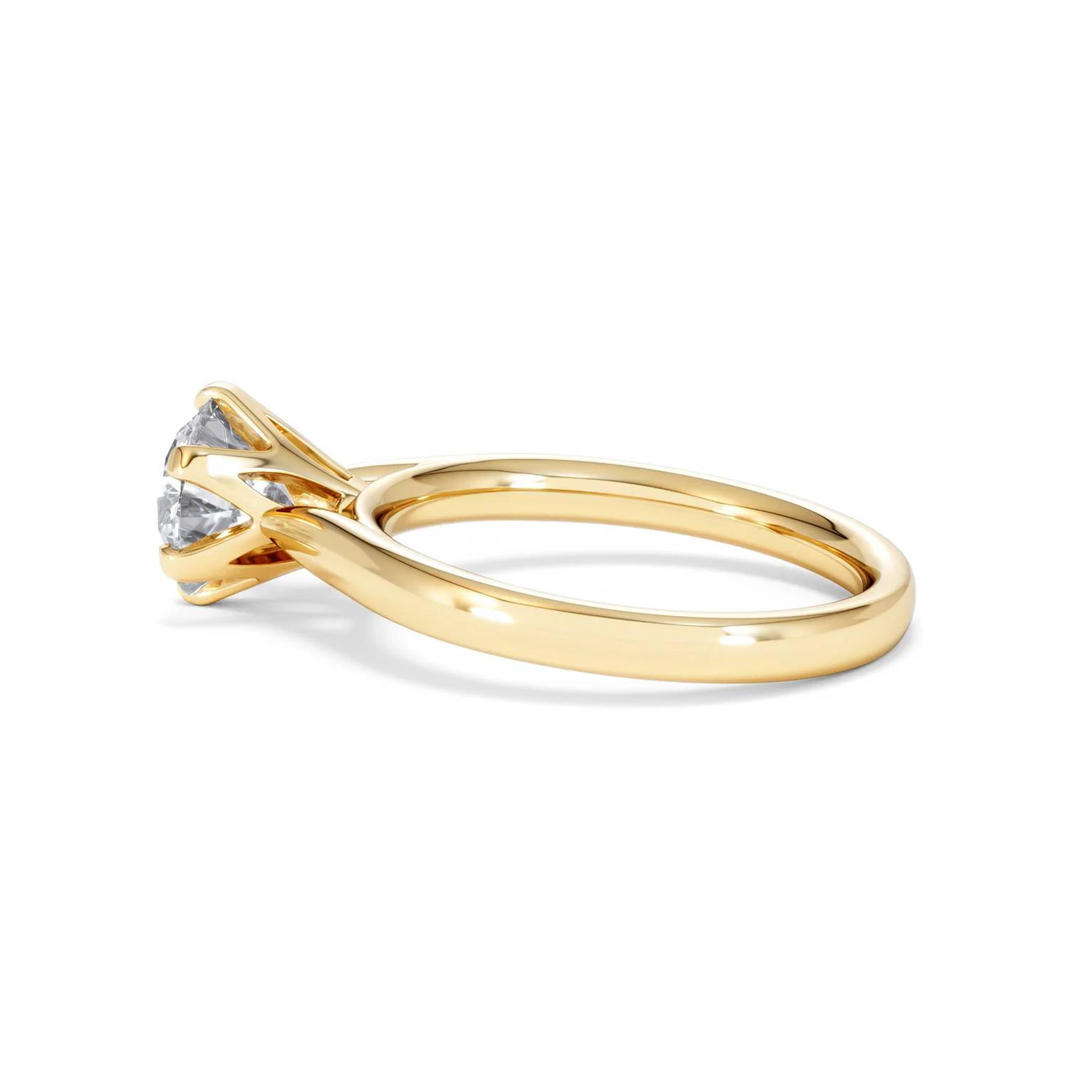 1.50 Carat Diamond Engagement Ring High Set Chloe Lab F/VS1 18K Gold - Image 65