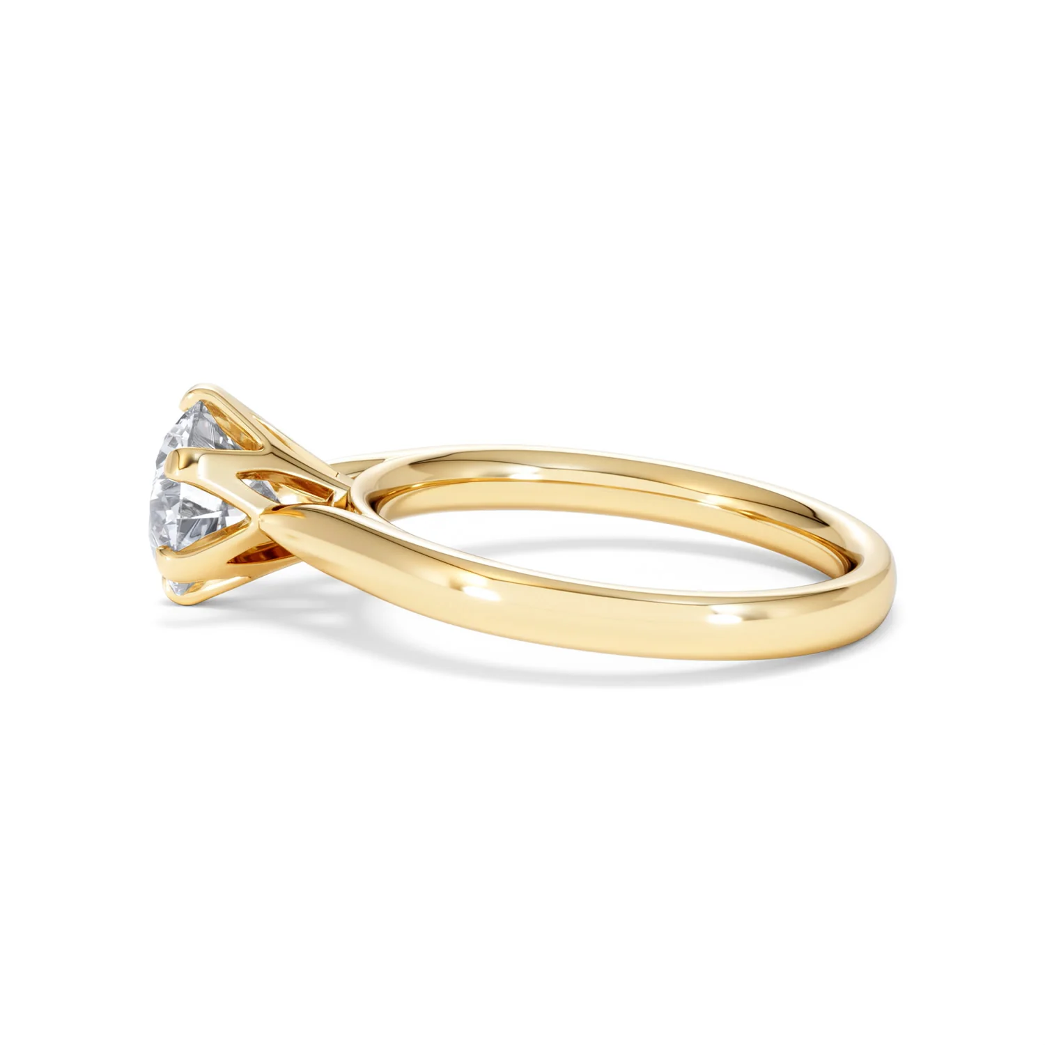 1.50 Carat Diamond Engagement Ring High Set Chloe Lab F/VS1 18K Gold - Image 67