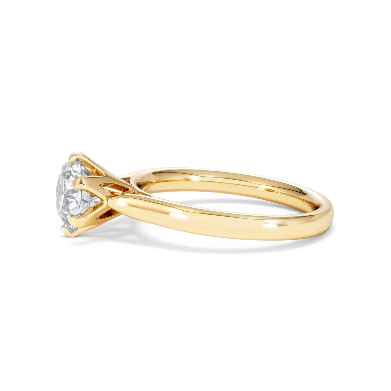 1.50 Carat Diamond Engagement Ring High Set Chloe Lab F/VS1 18K Gold - Image 71