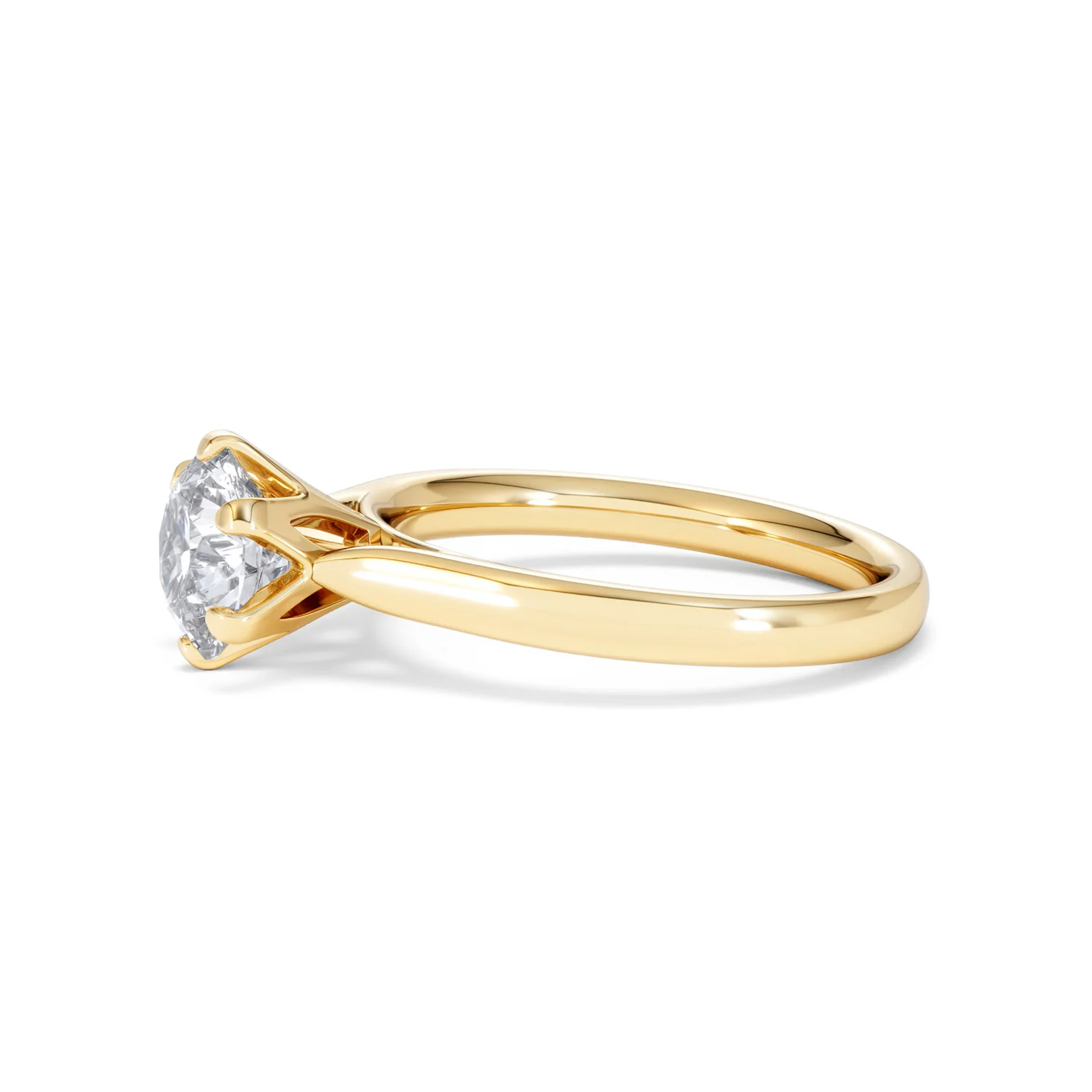 1.50 Carat Diamond Engagement Ring High Set Chloe Lab F/VS1 18K Gold - Image 72