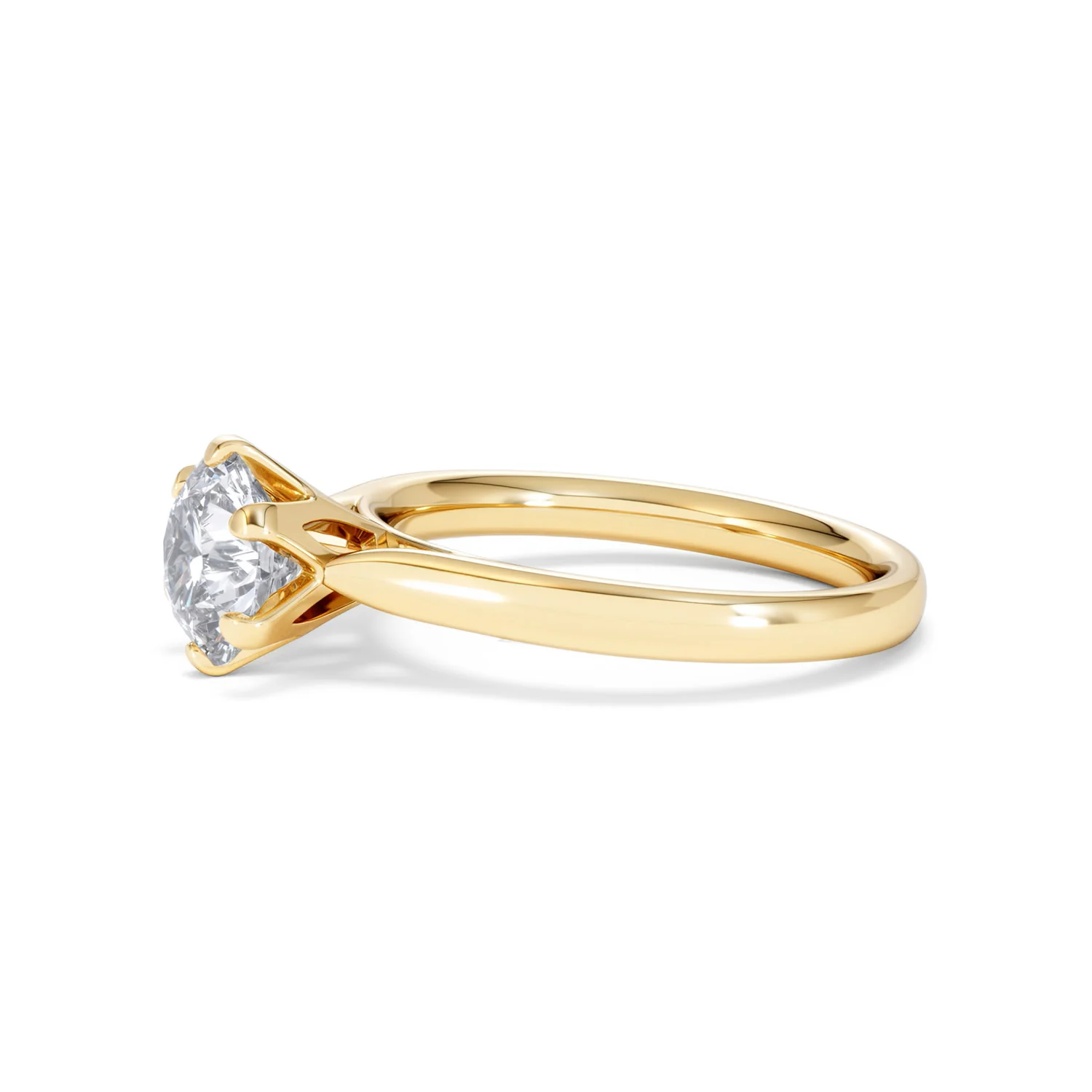 1.50 Carat Diamond Engagement Ring High Set Chloe Lab F/VS1 18K Gold - Image 73