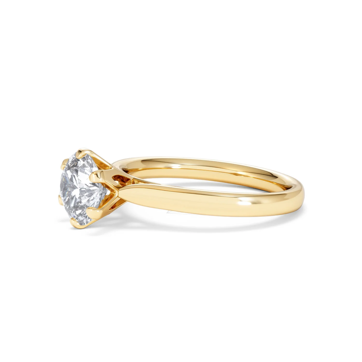 1.50 Carat Diamond Engagement Ring High Set Chloe Lab F/VS1 18K Gold - Image 75