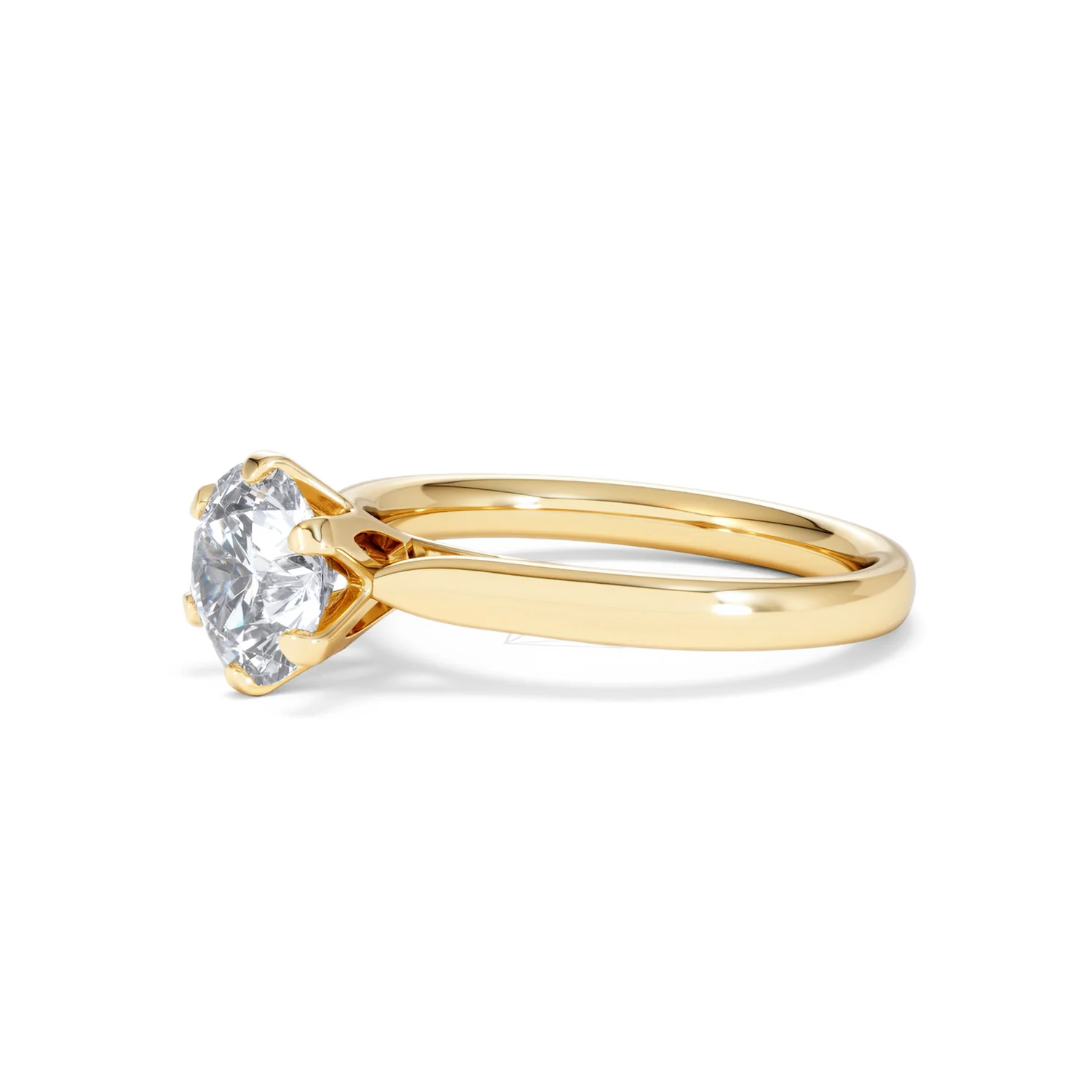 1.50 Carat Diamond Engagement Ring High Set Chloe Lab F/VS1 18K Gold - Image 76