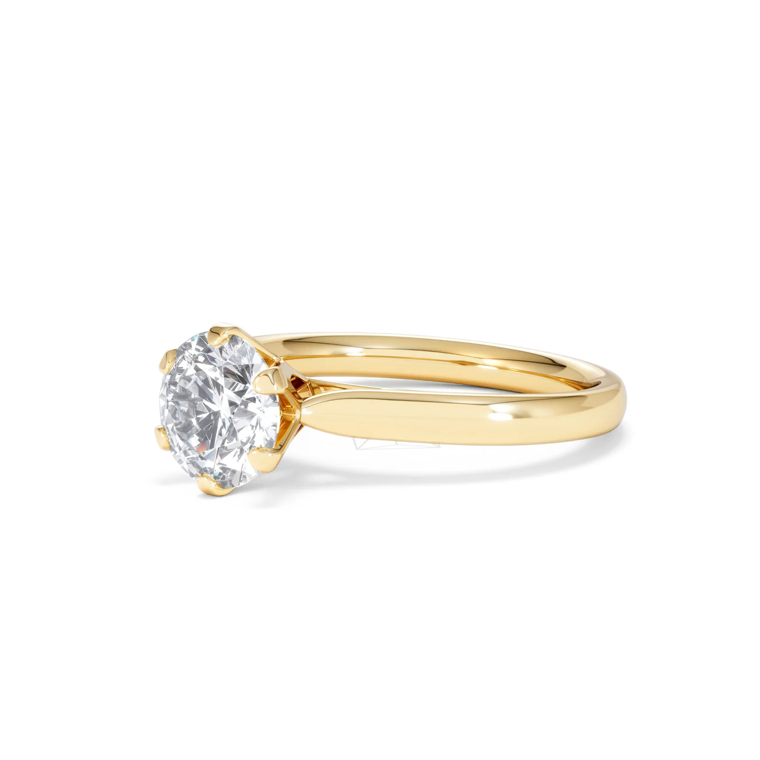 1.50 Carat Diamond Engagement Ring High Set Chloe Lab F/VS1 18K Gold - Image 79