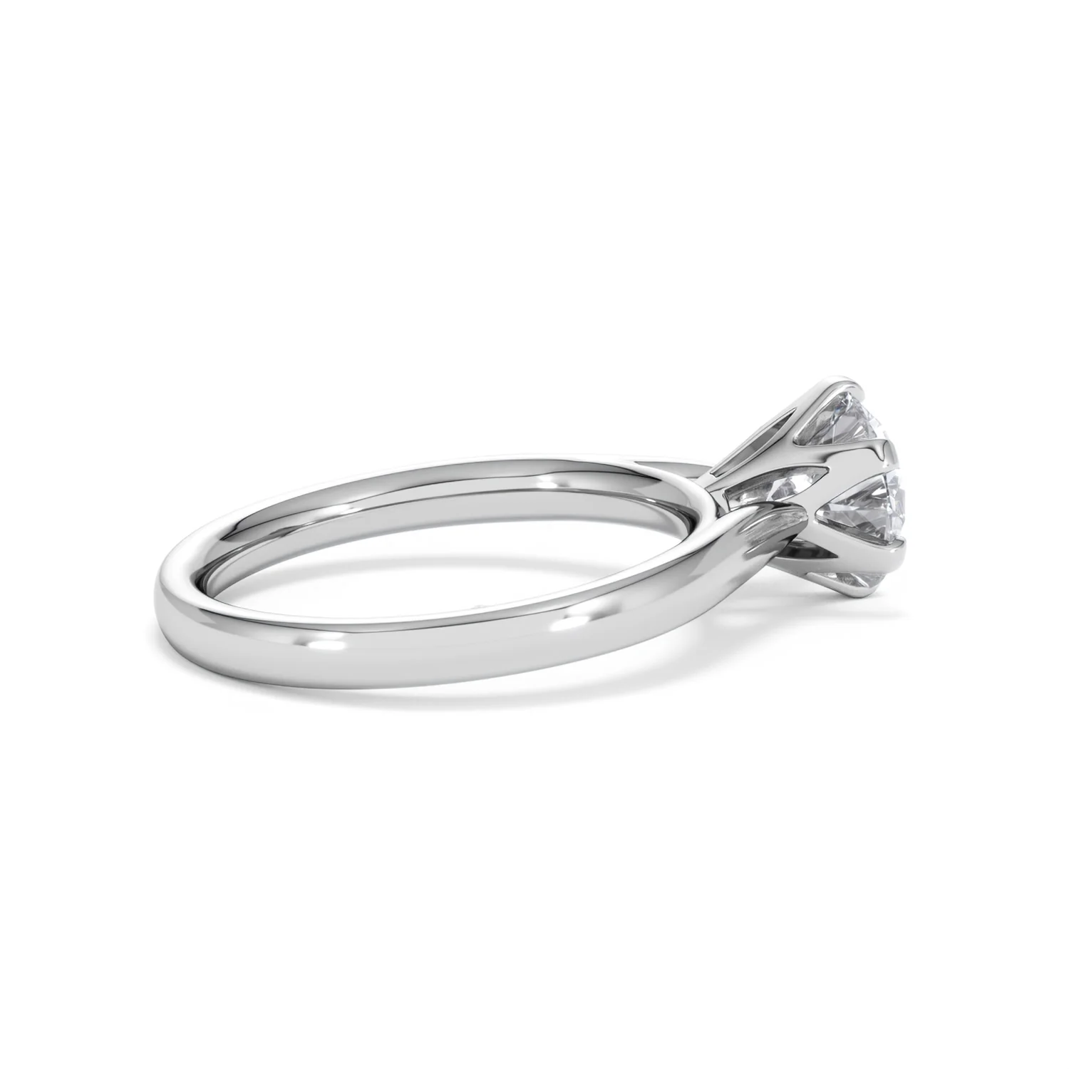 1.50 Carat Diamond Engagement Ring High Set Chloe Lab F/VS1 Platinum - Image 32